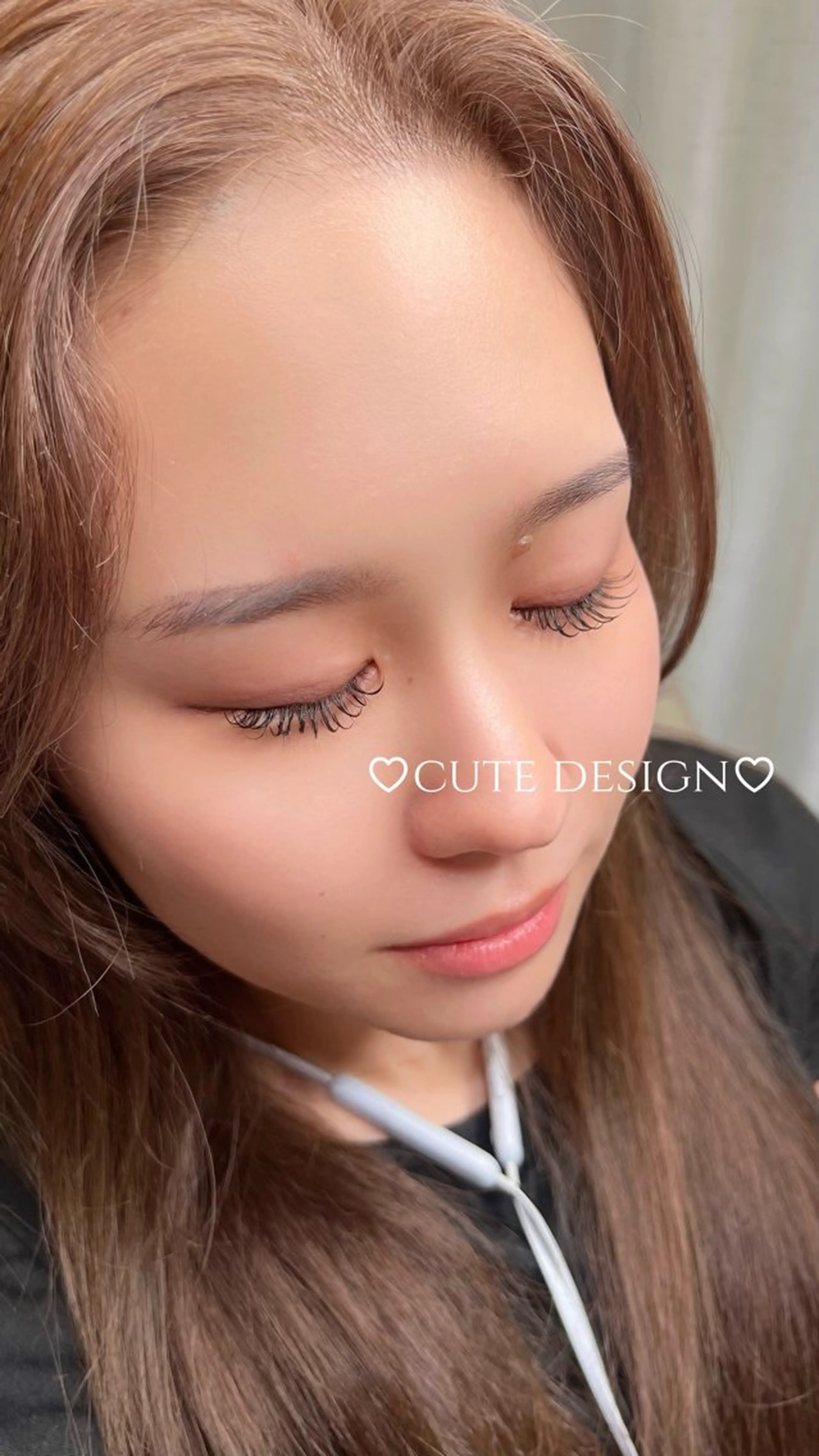 【セットメニュー】フラットラッシュ120本迄+眉ワックス🌿美容液コーティング&スーパーロック+眉メイク仕上げの写真