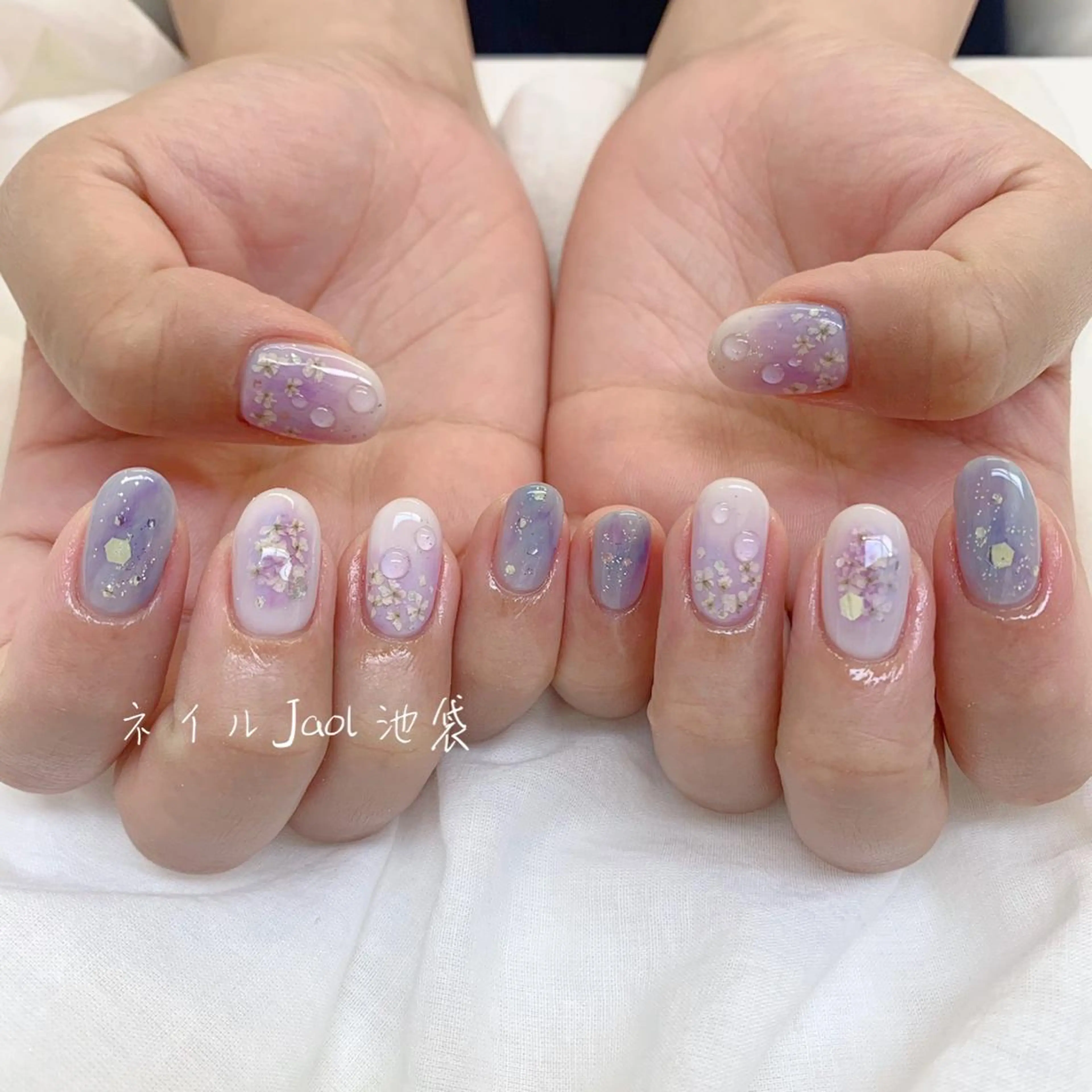 ミディアム nail jaol池袋店所属・ネイルJaol 池袋のネイルデザイン