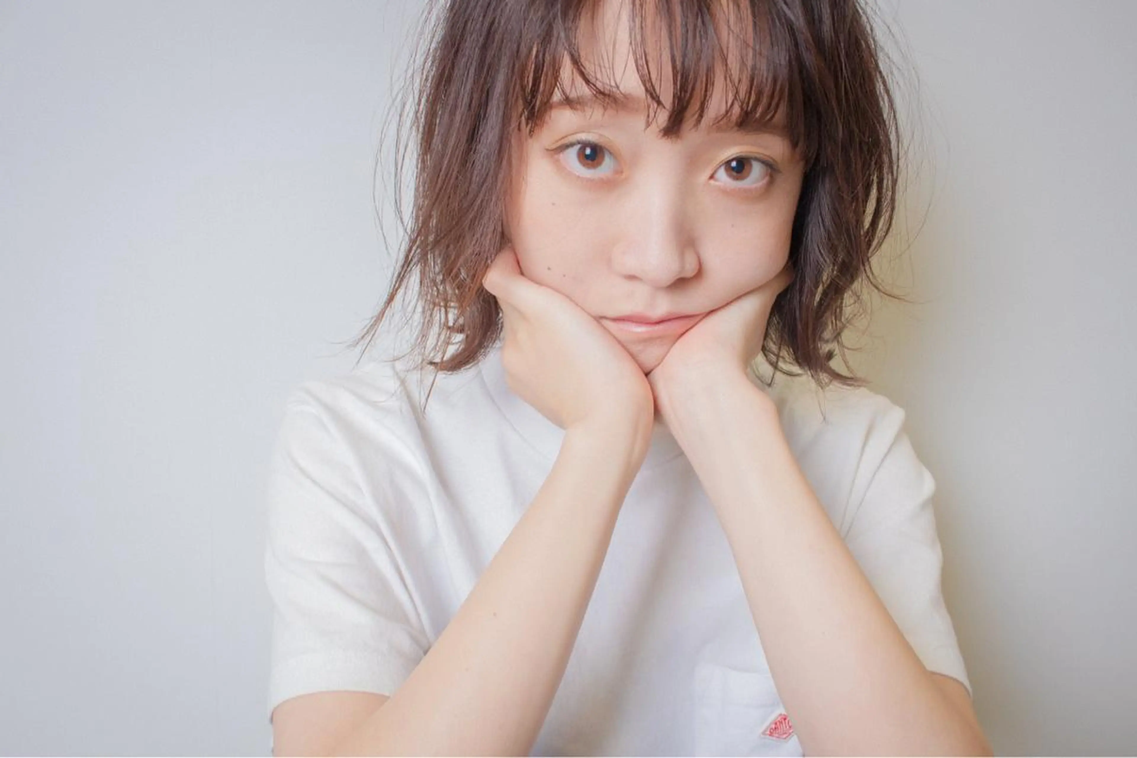 ミディアム カラー パーマ gite カワムラナオキのヘアスタイル