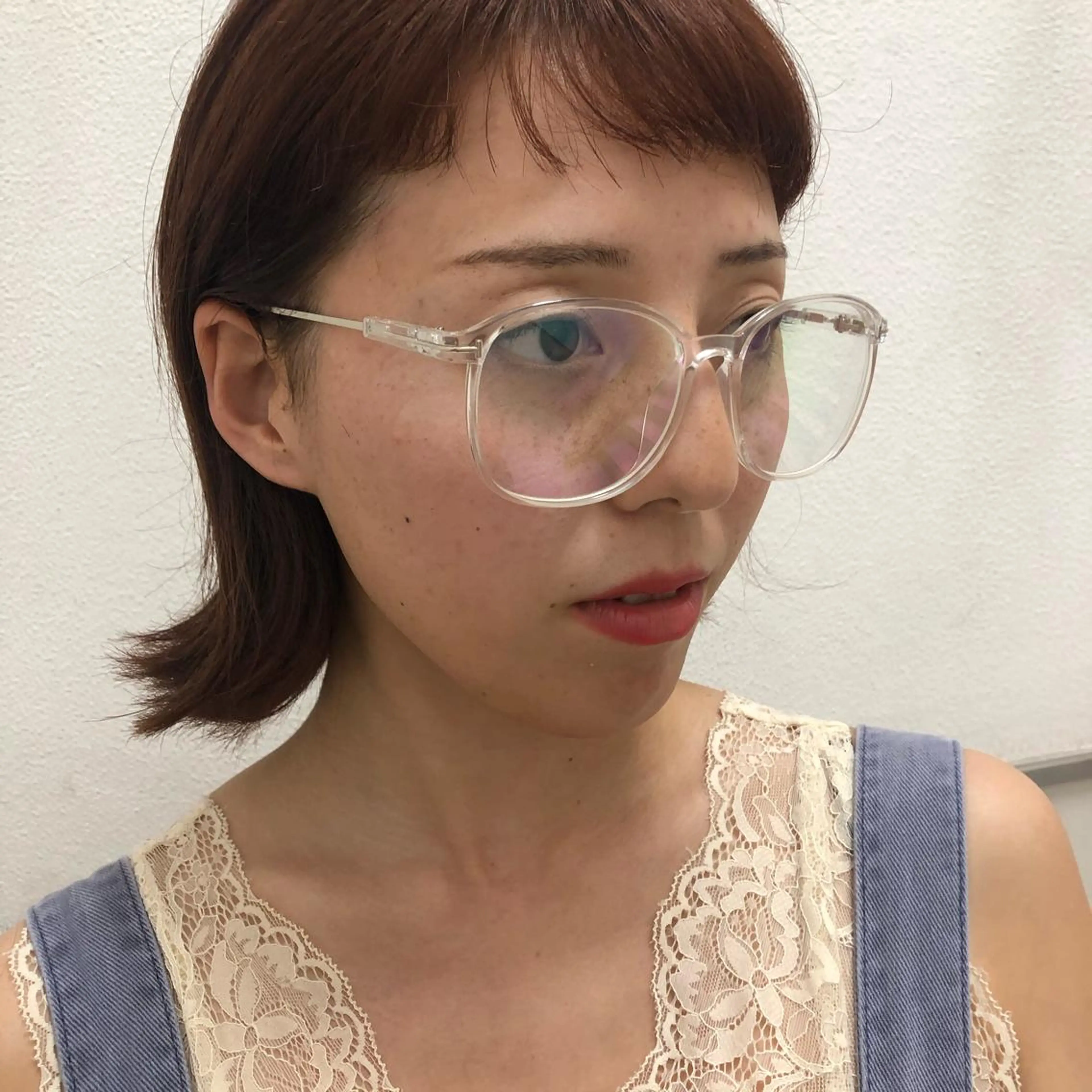 ショート カラー ヘアカラー 細川 夕利亜のヘアスタイル