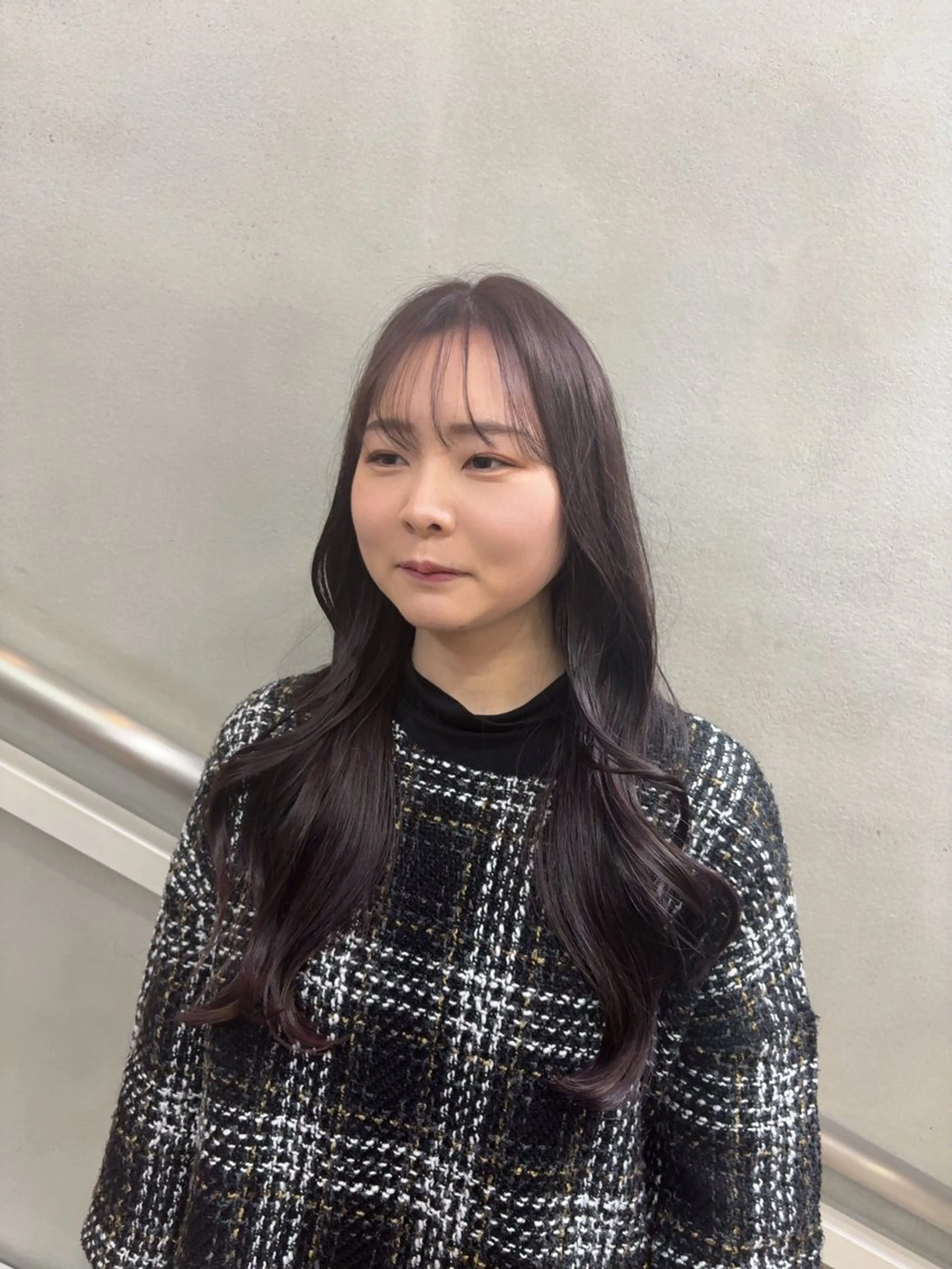 ロング カット ヘアカラー トリートメント 𝜗𝜚髪質改善/ Keina𝜗𝜚のヘアスタイル