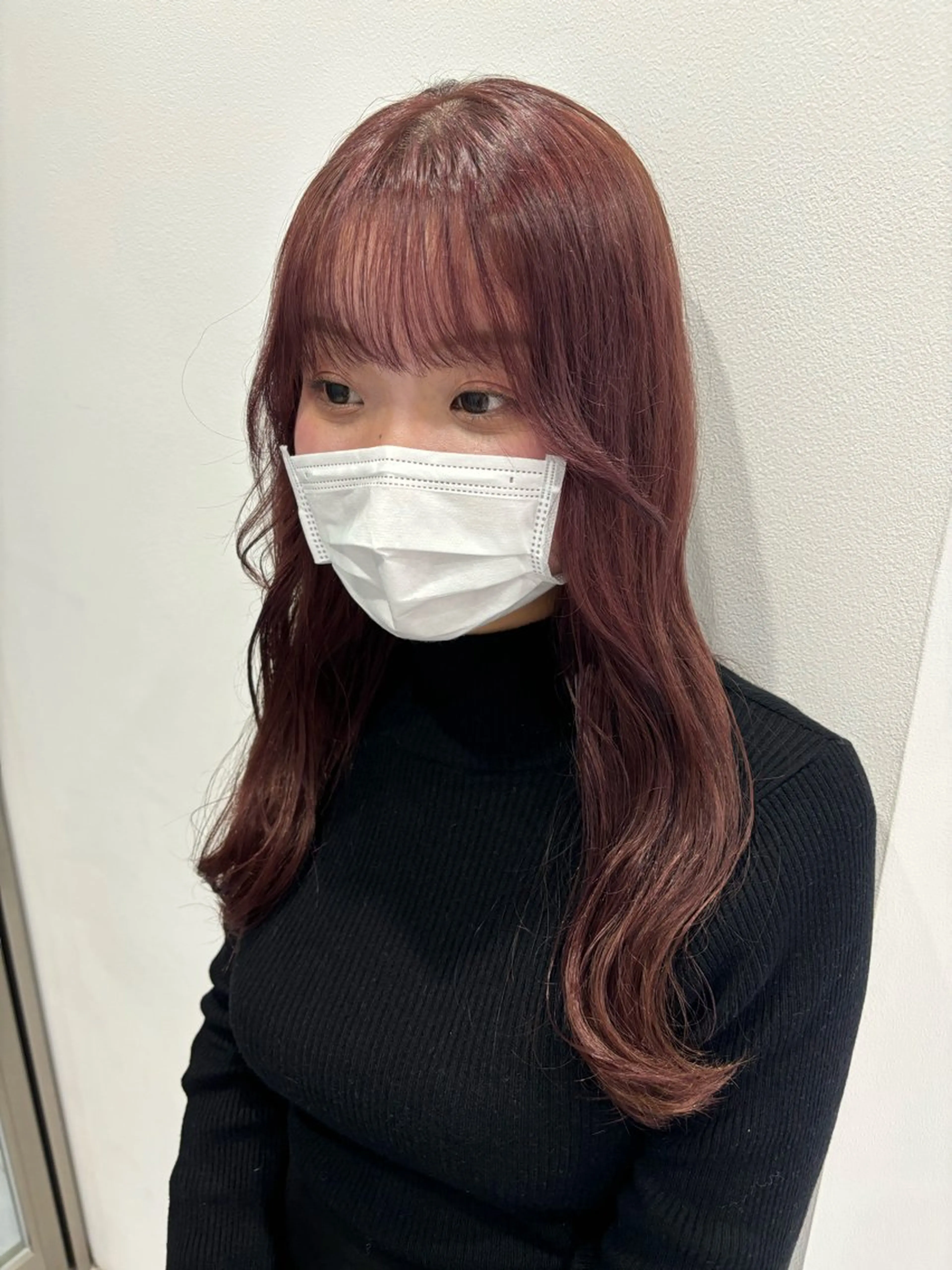 ロング カラー SAYAKA 🍒／ボブ／暖色のヘアスタイル