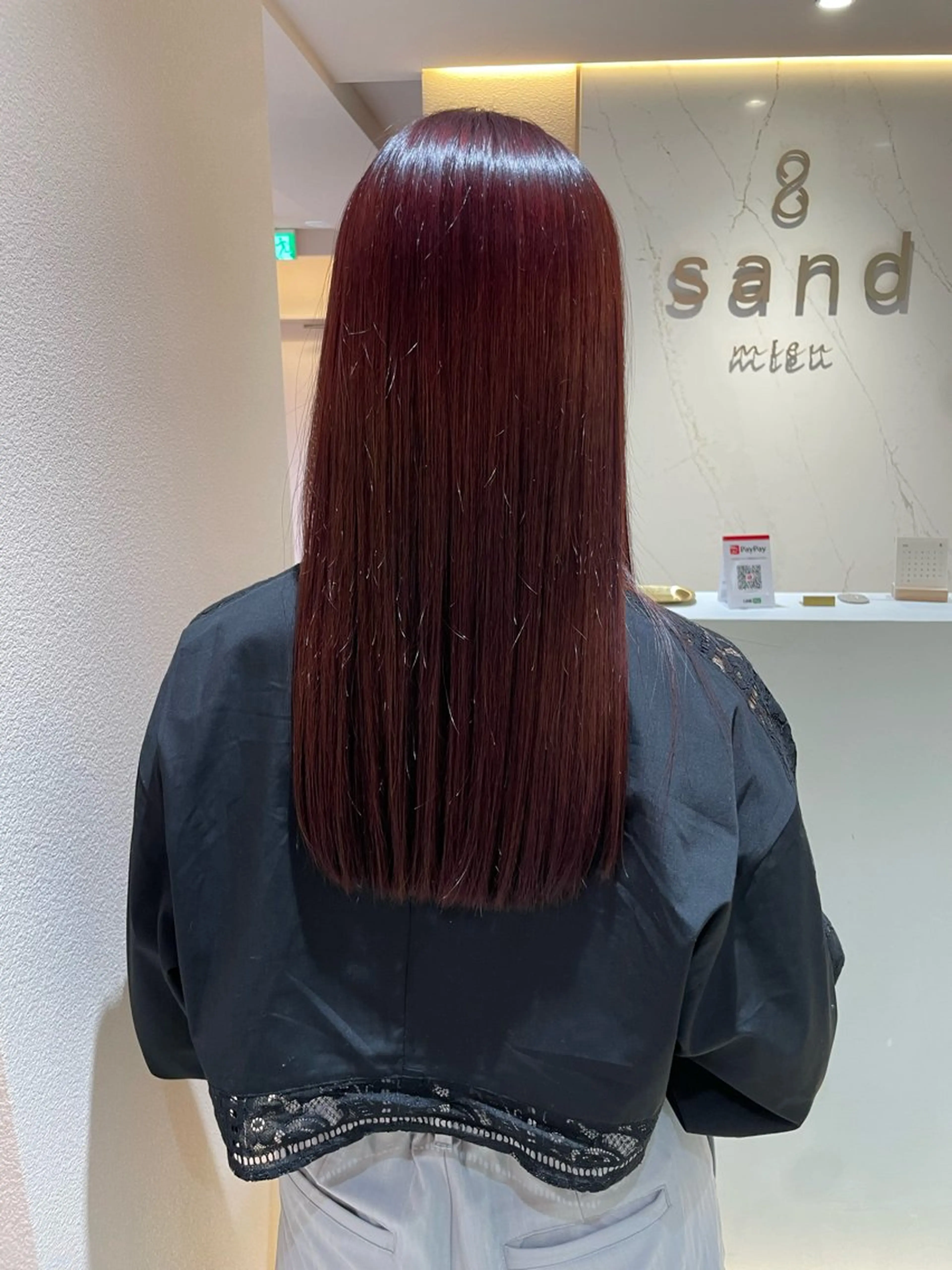 sand clear所属・戸森 manakaのヘアスタイル