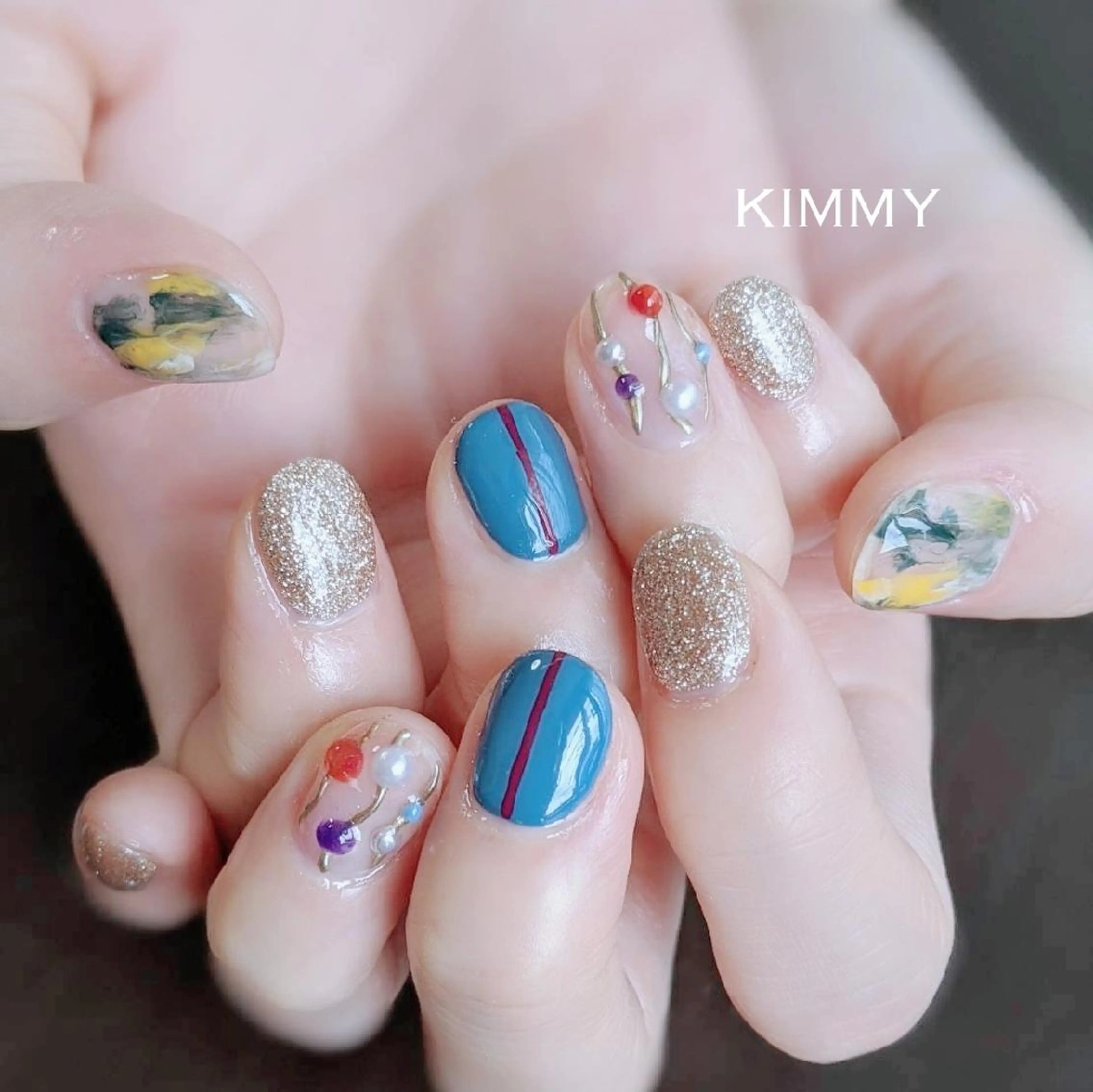 ネイル ハンドネイル kimmy nailsのネイルデザイン