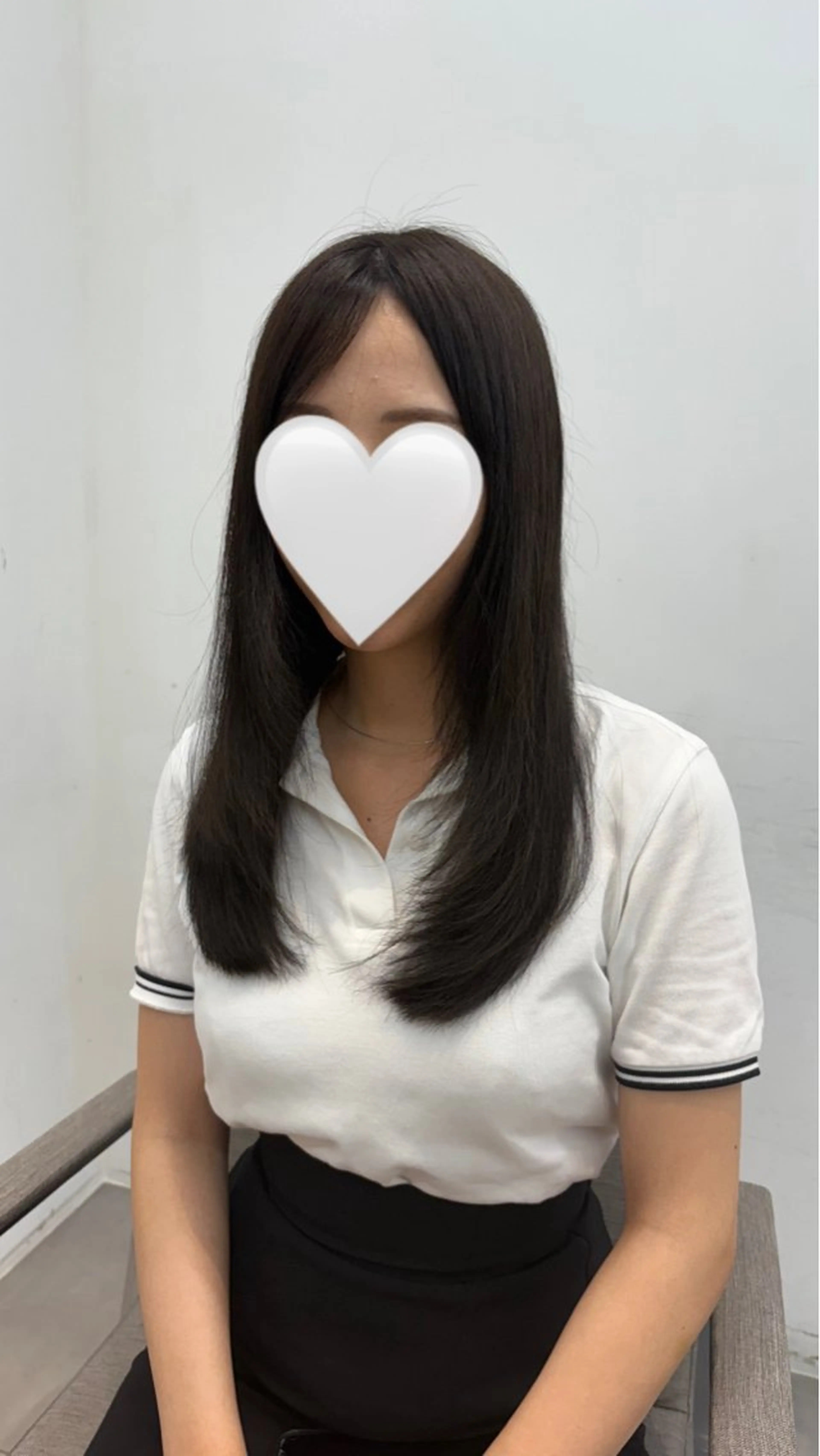 セミロング カラー ヘアカラー nok所属・レイヤー/ベージュ/ どますず🌺のヘアスタイル