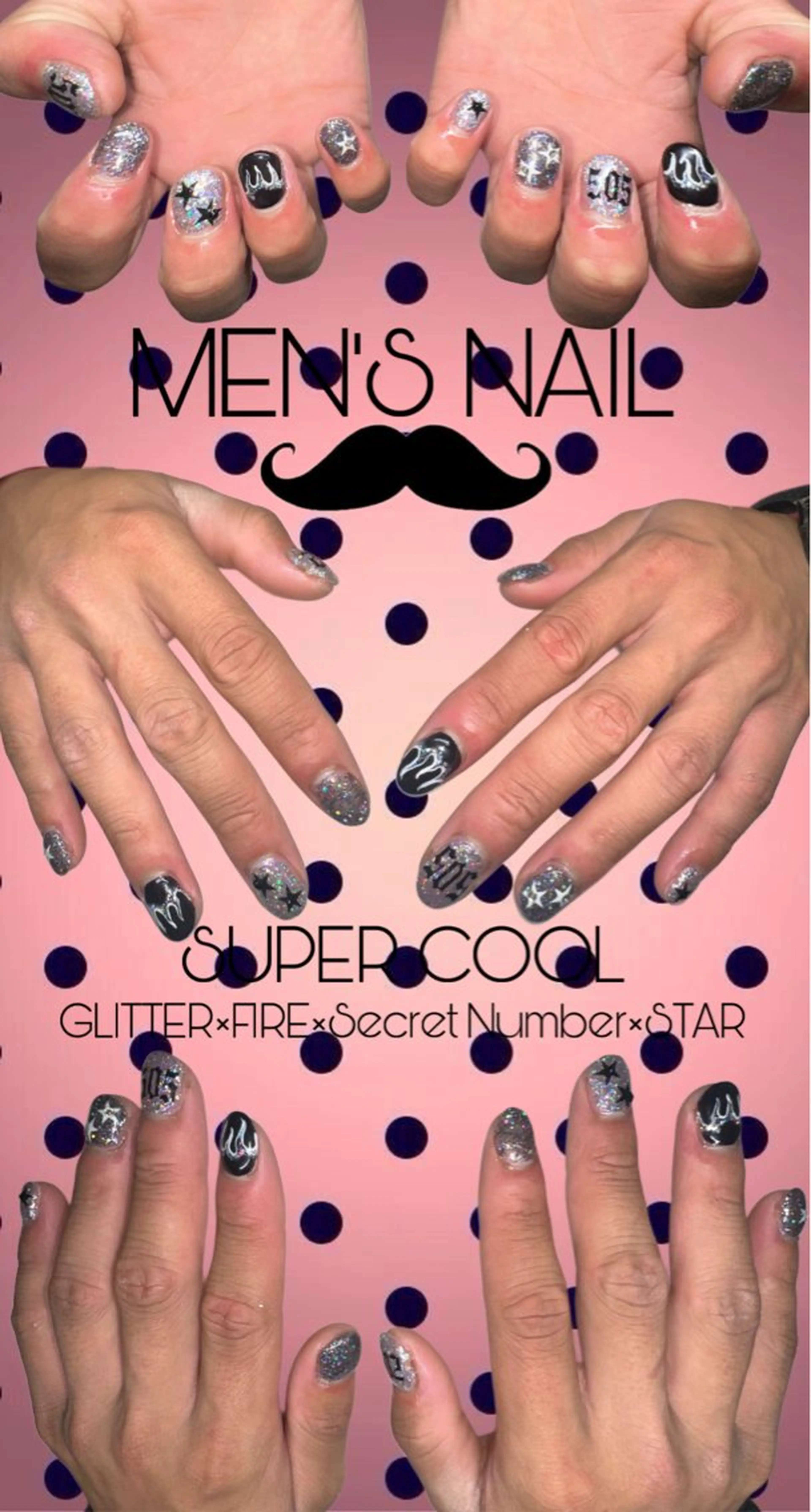 メンズNAILの写真