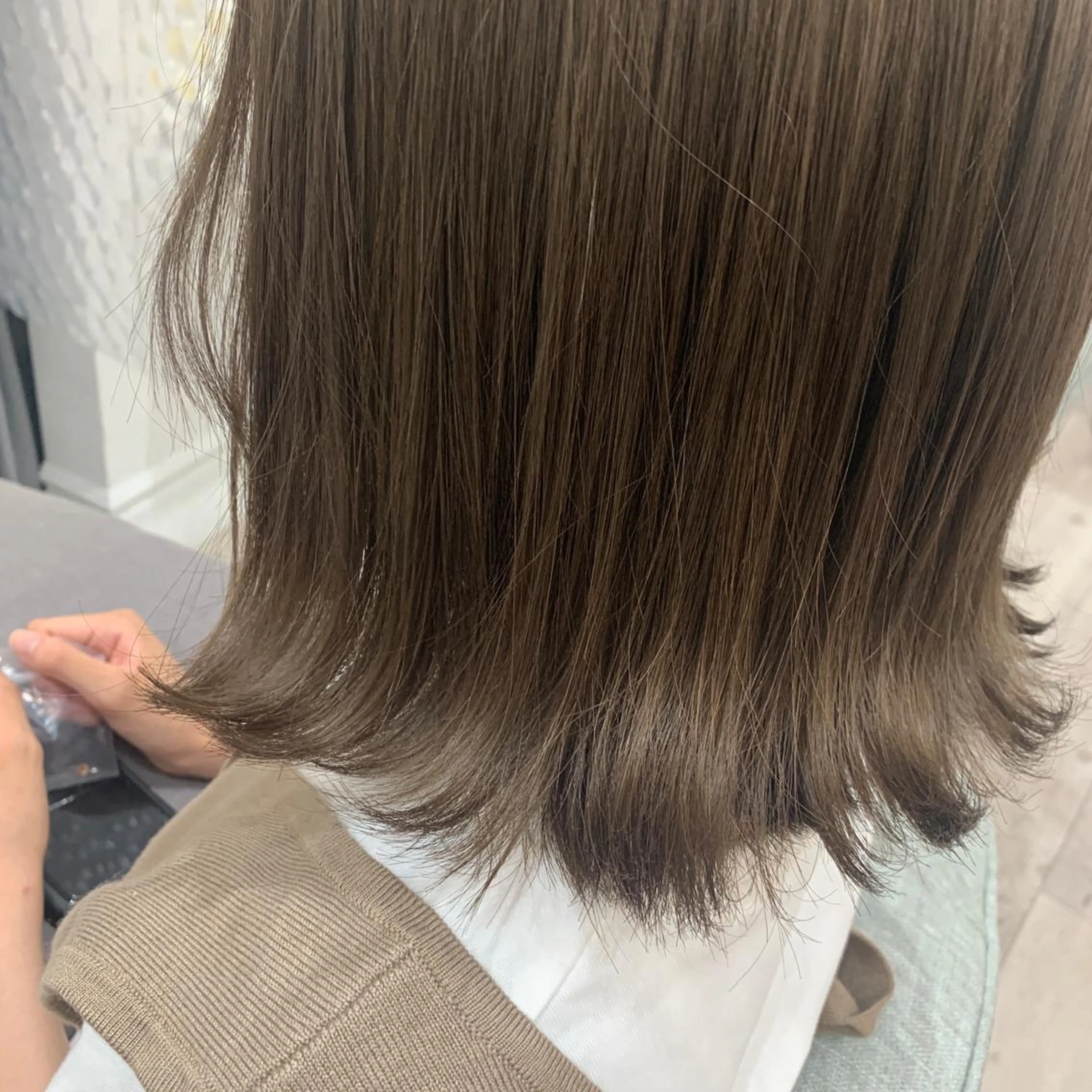 ミディアム カラー カット ヘアカラー HARUKA韓国ヘア /Luana梅田のヘアスタイル