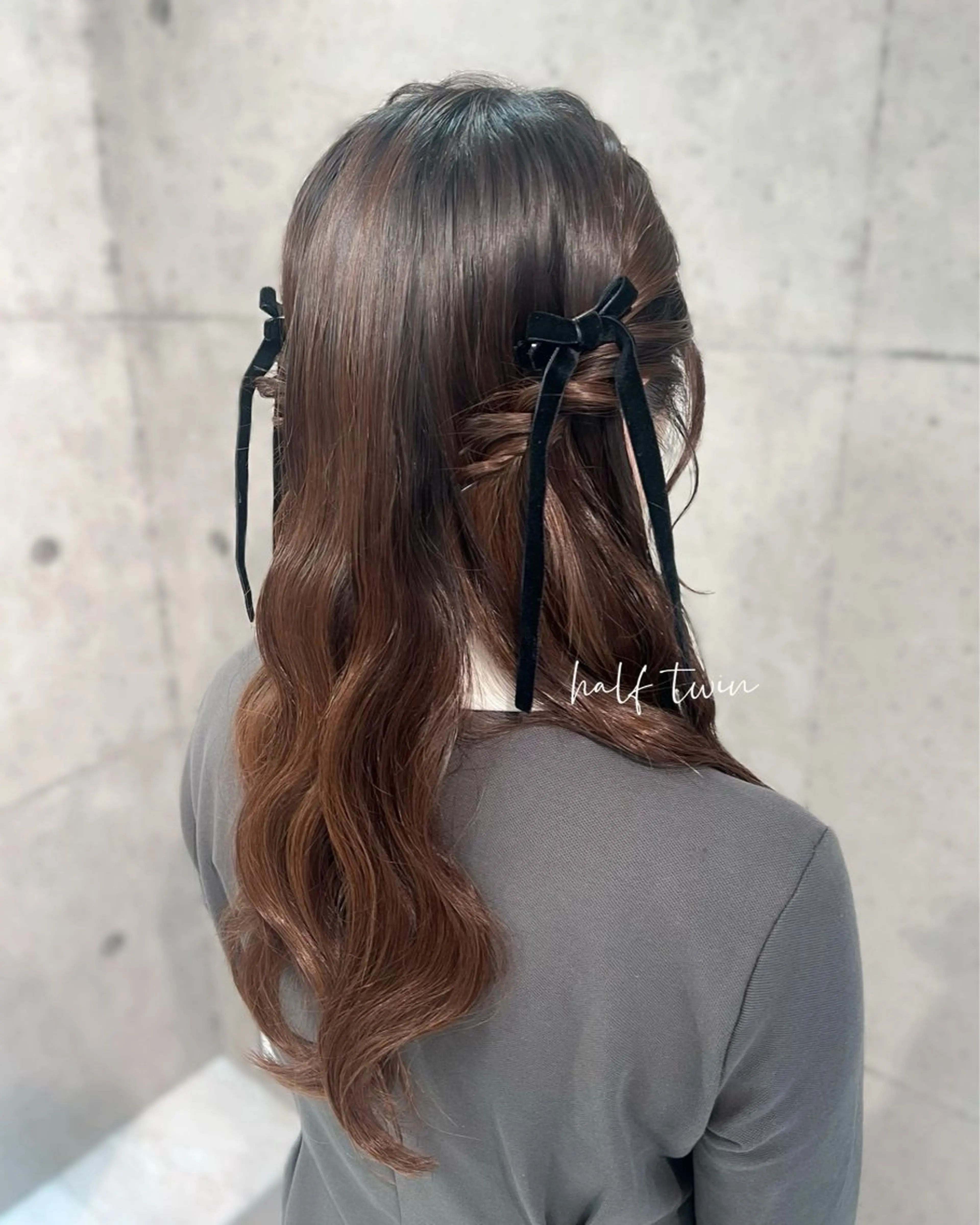 ロング ヘアアレンジ ヘアセット ヘアメイク/髪質改善 🎀Moeri🎀のヘアスタイル