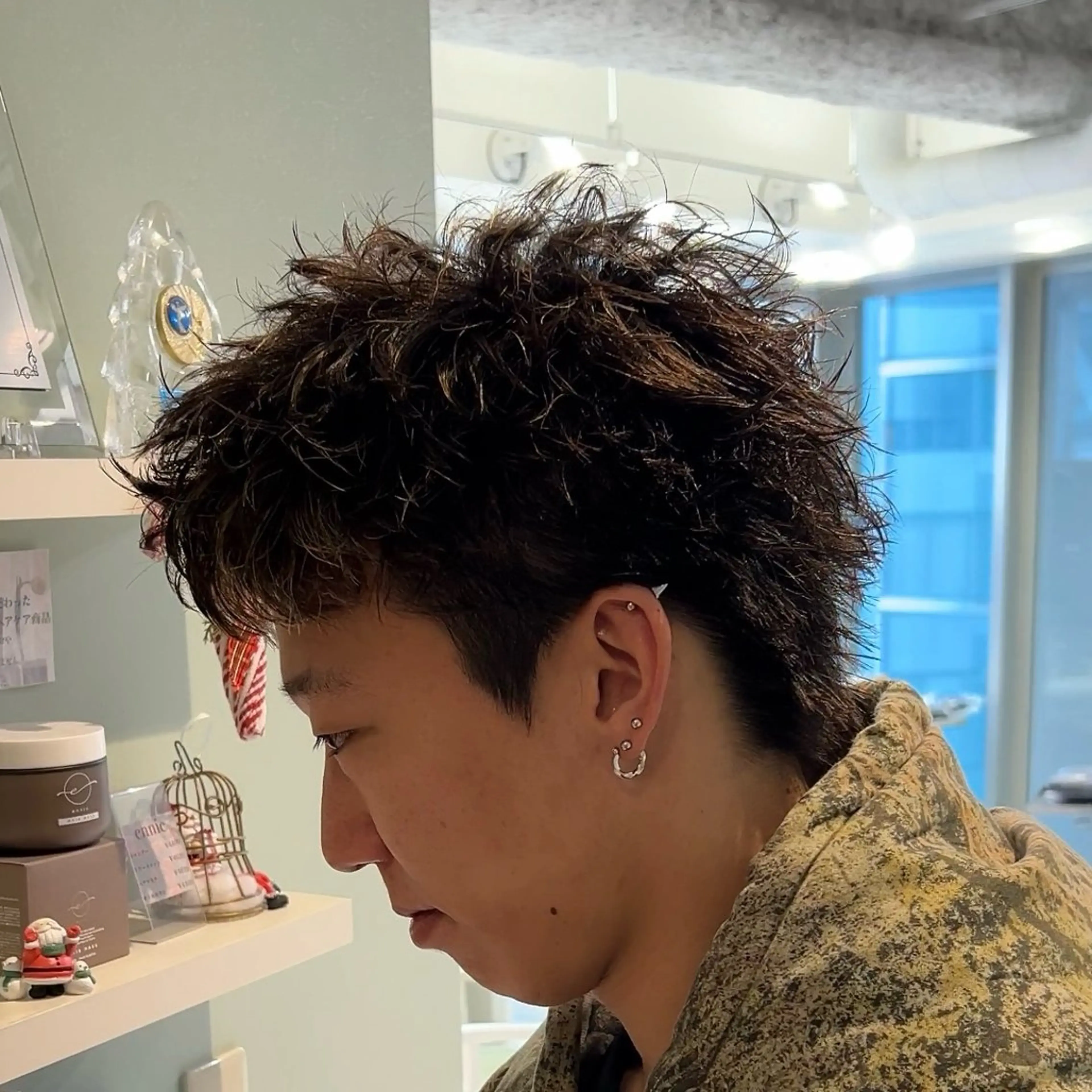 メンズ メンズ/レディース 下村 伯のヘアスタイル