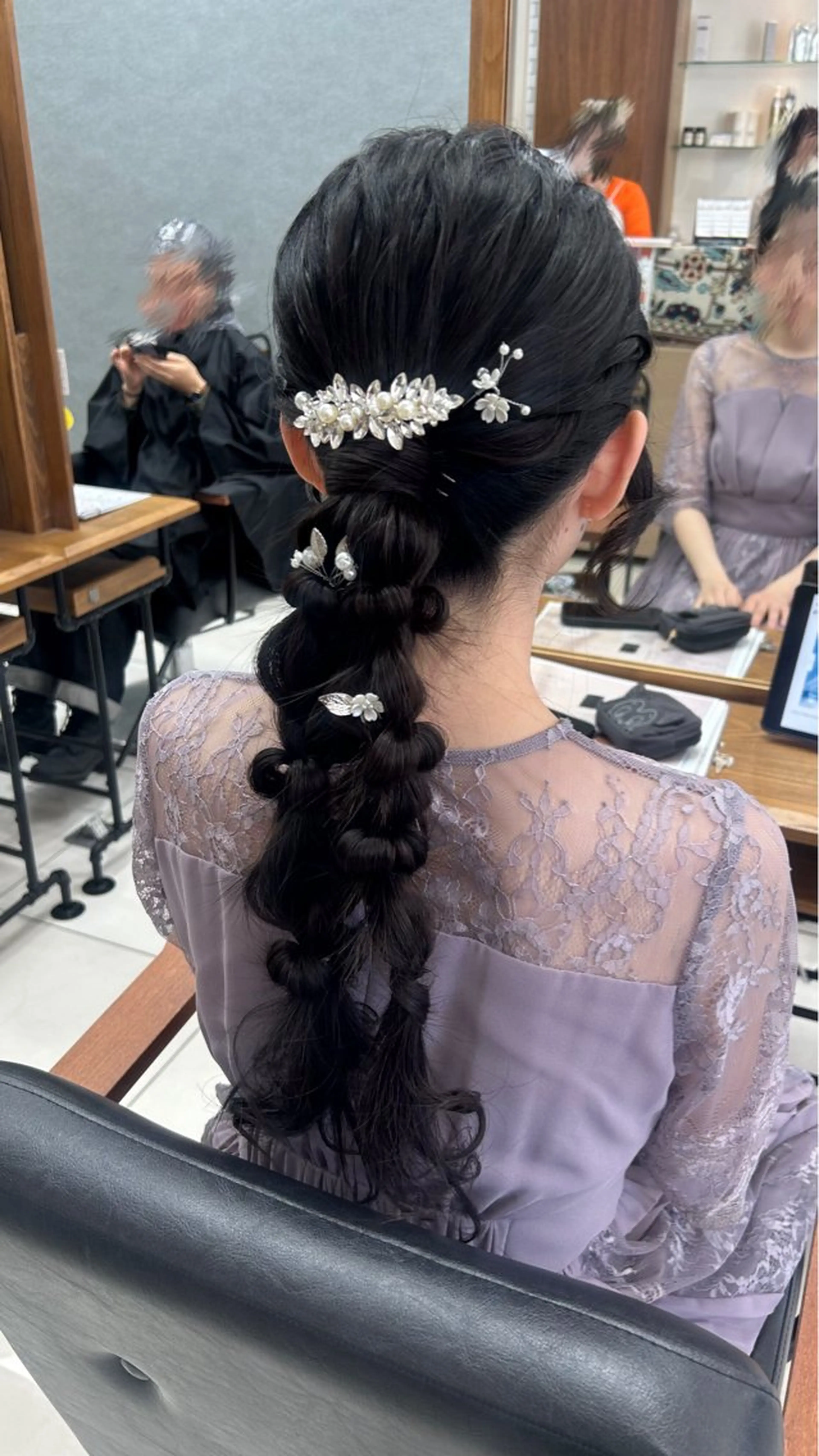 ロング ヘアセット ヘアセット/艶カラー emi🍒のヘアスタイル