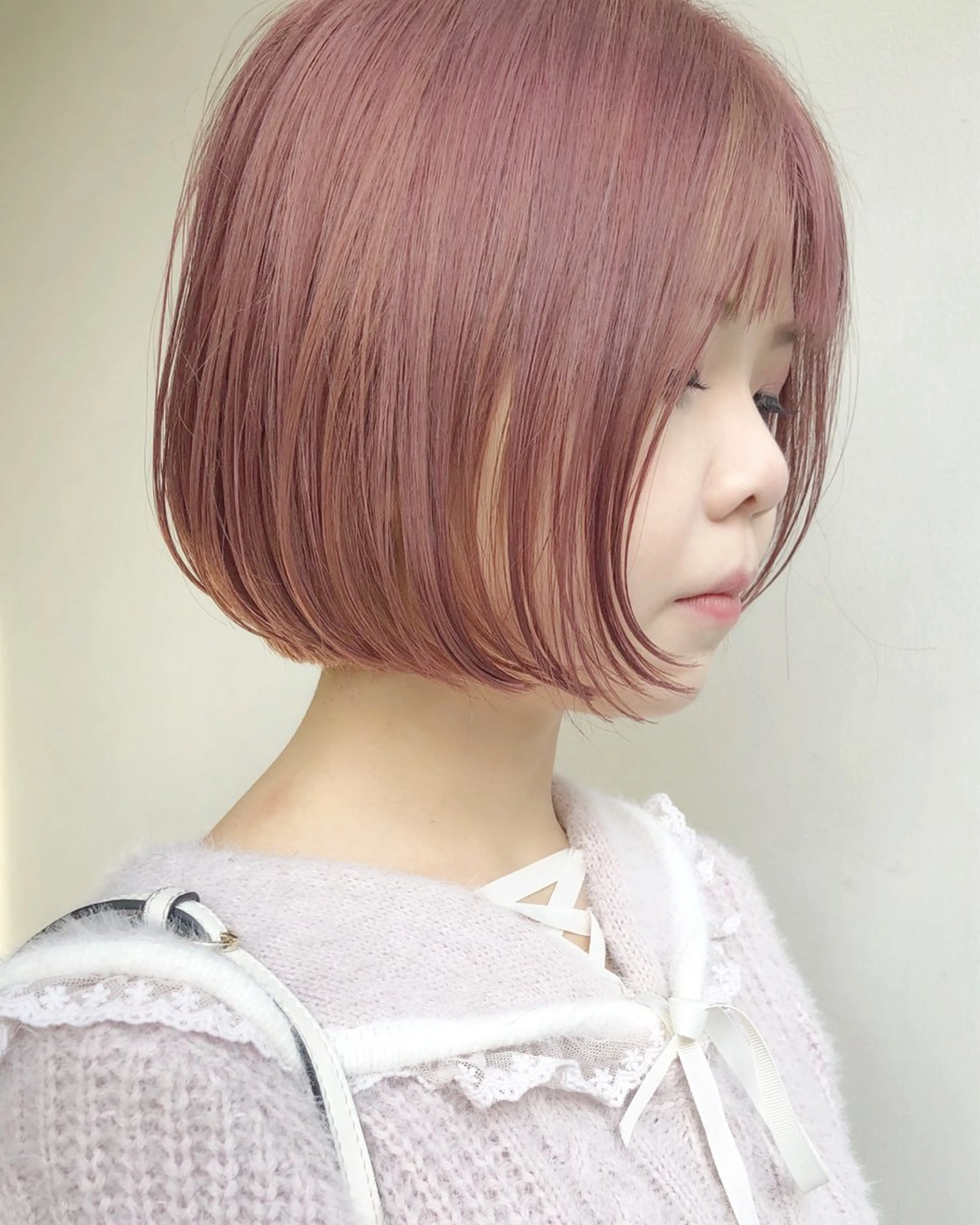 ショート カラー ハイトーンカラー ラベンダーカラー ラベンダーピンク ピンクカラー ボブ カット ヘアカラー トリートメント PALAN K-Beauty SHINJUKU所属・“ミニモ最高評価獲得 “代表"Kohei"のヘアスタイル