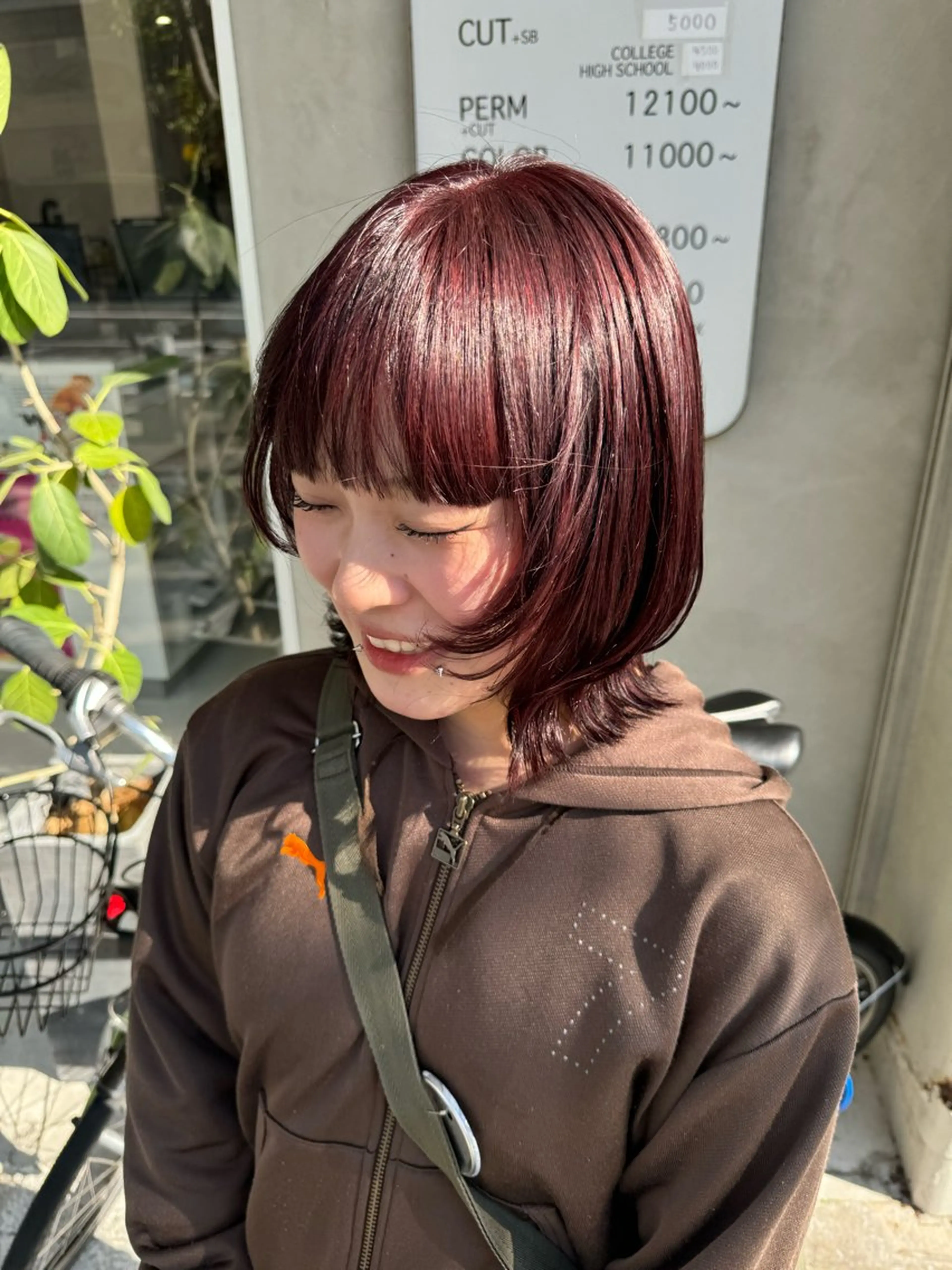 ミディアム カラー ヘアカラー 【GUK】 🌻RINA🌻のヘアスタイル