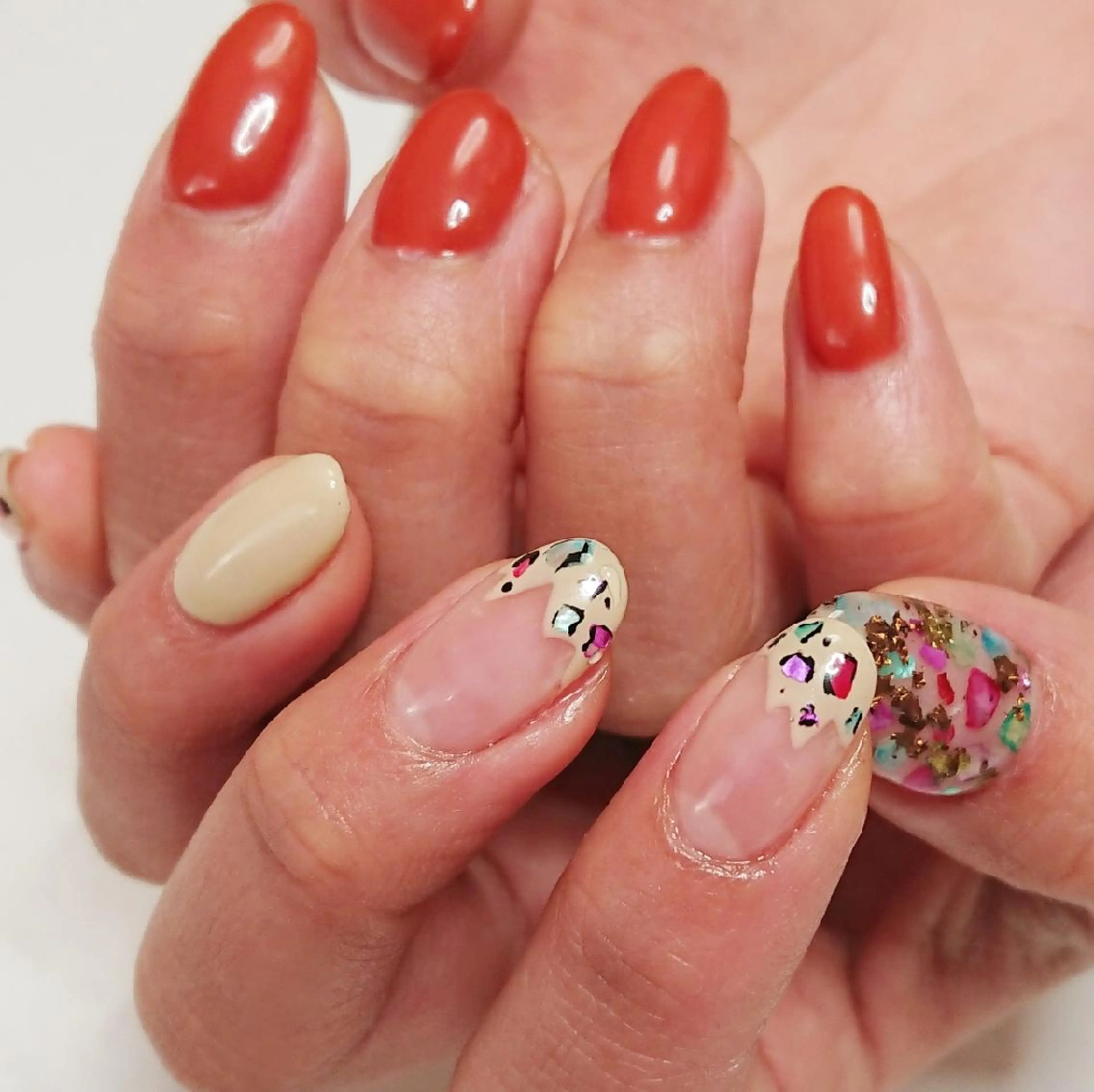 ネイル 春ネイル ハンドネイル Lilith Nailのネイルデザイン