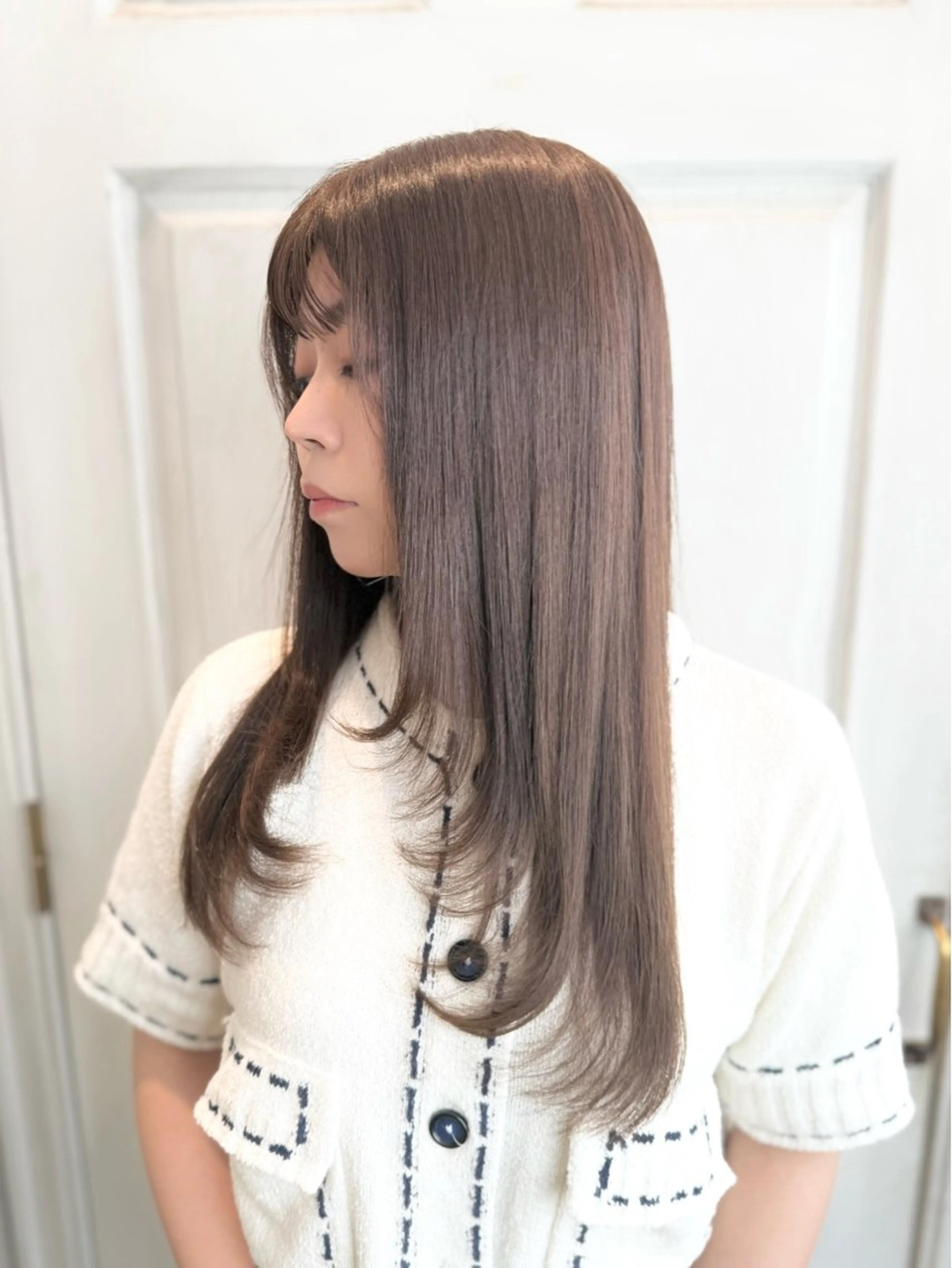 ロング ハイレイヤー レイヤーカット カット ヘアカラー 🫧サカモトレナ🫧 新宿三丁目のヘアスタイル
