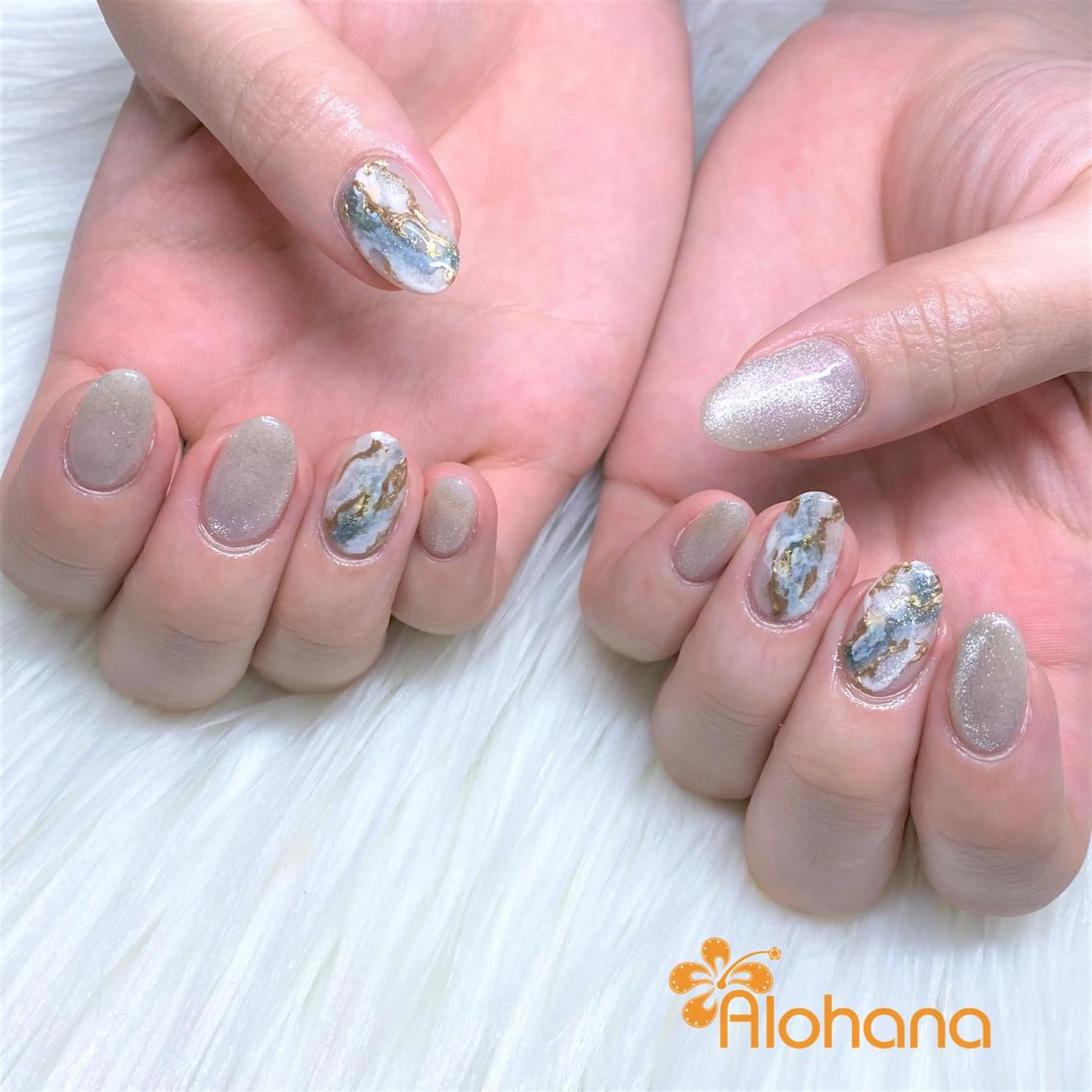 ネイル ハンドネイル Alohana所属・Alohana Minaのネイルデザイン