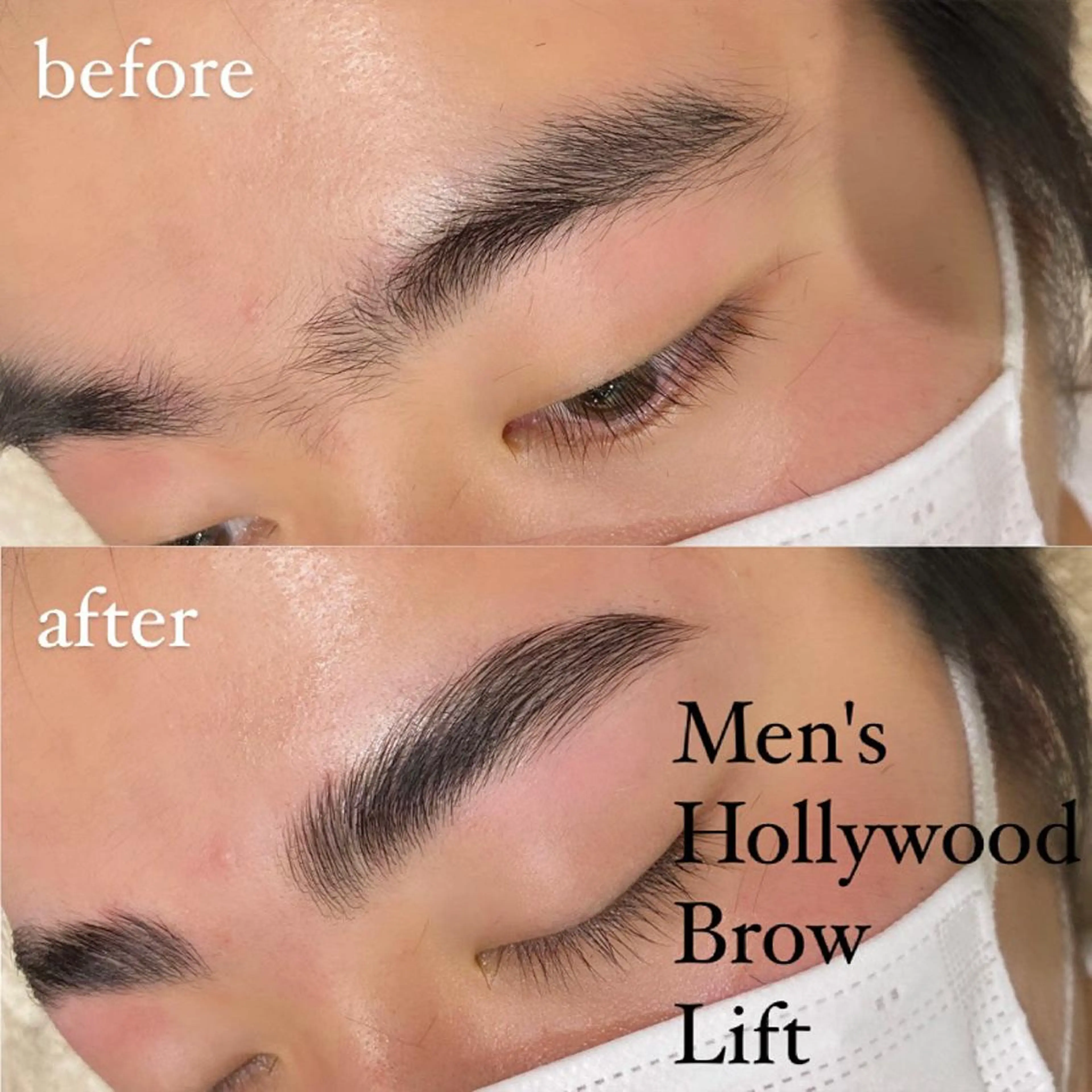 アイブロウ ハリウッドブロウリフト メンズアイブロウ ワックス脱毛 その他(アイブロウ) パリエク💎眉毛 MinatoRemiのマツエク・マツパデザイン