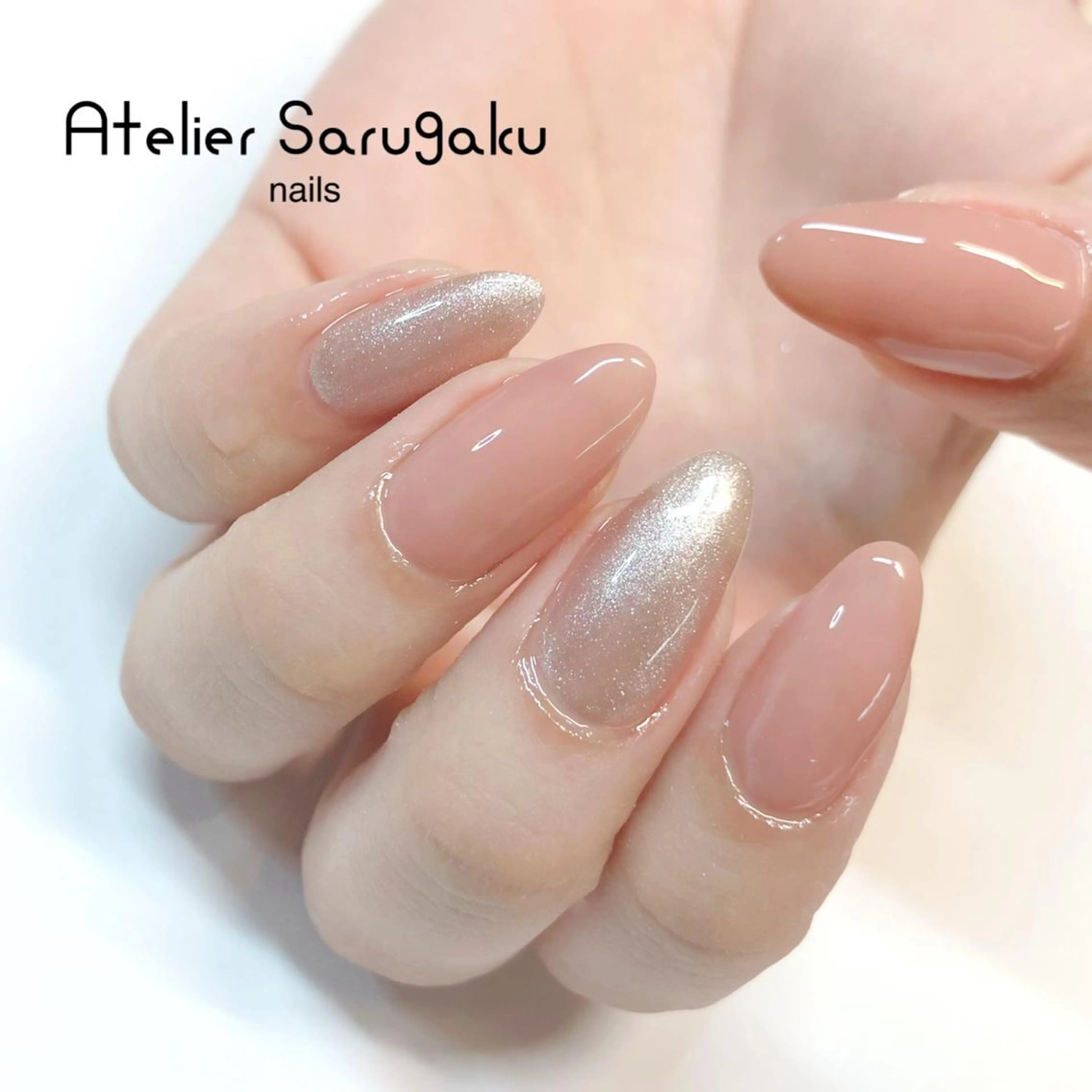 セミロング sususu. shiomiのネイルデザイン