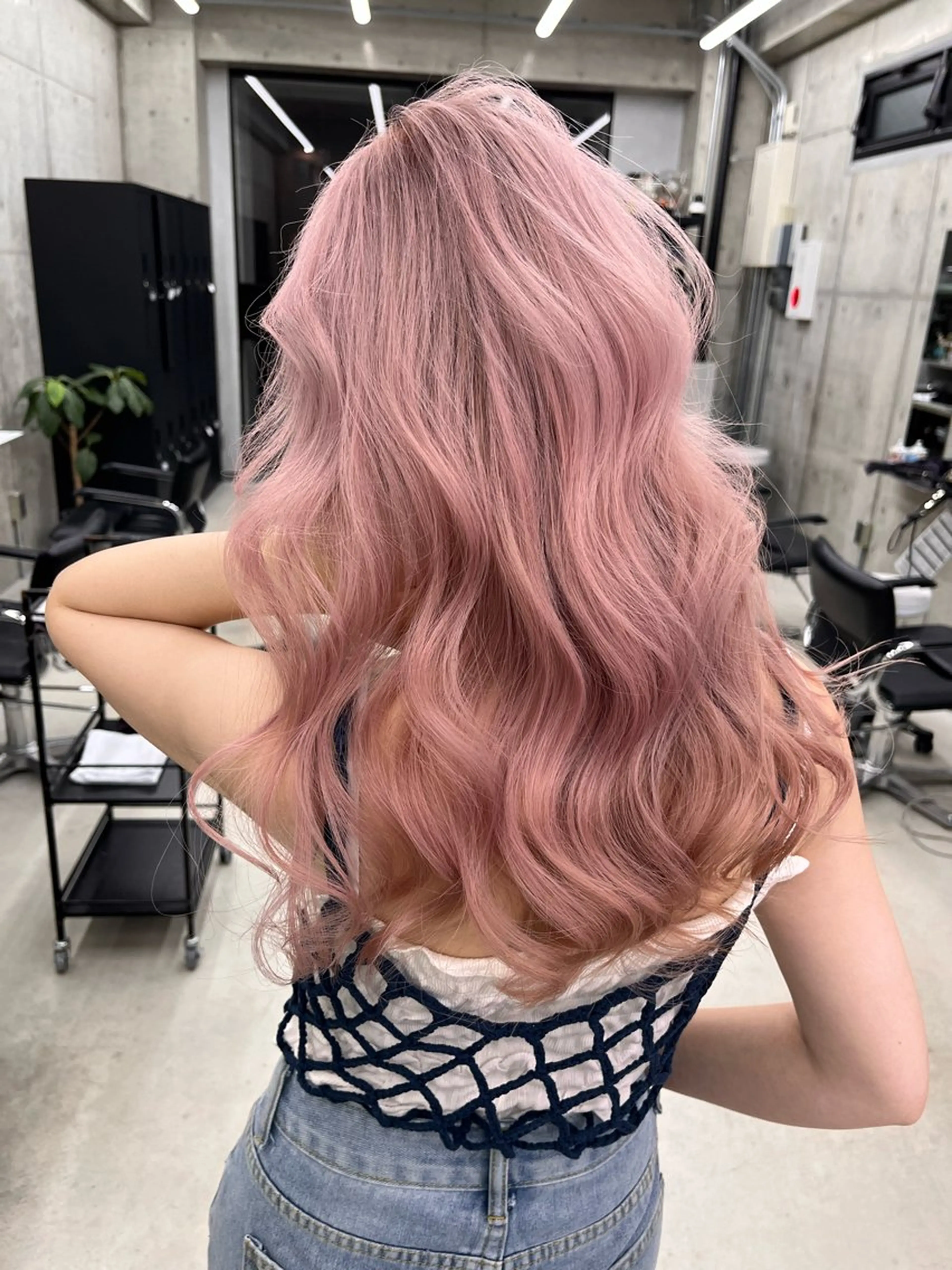 セミロング LINOET 名古屋所属・中道 晶のヘアスタイル