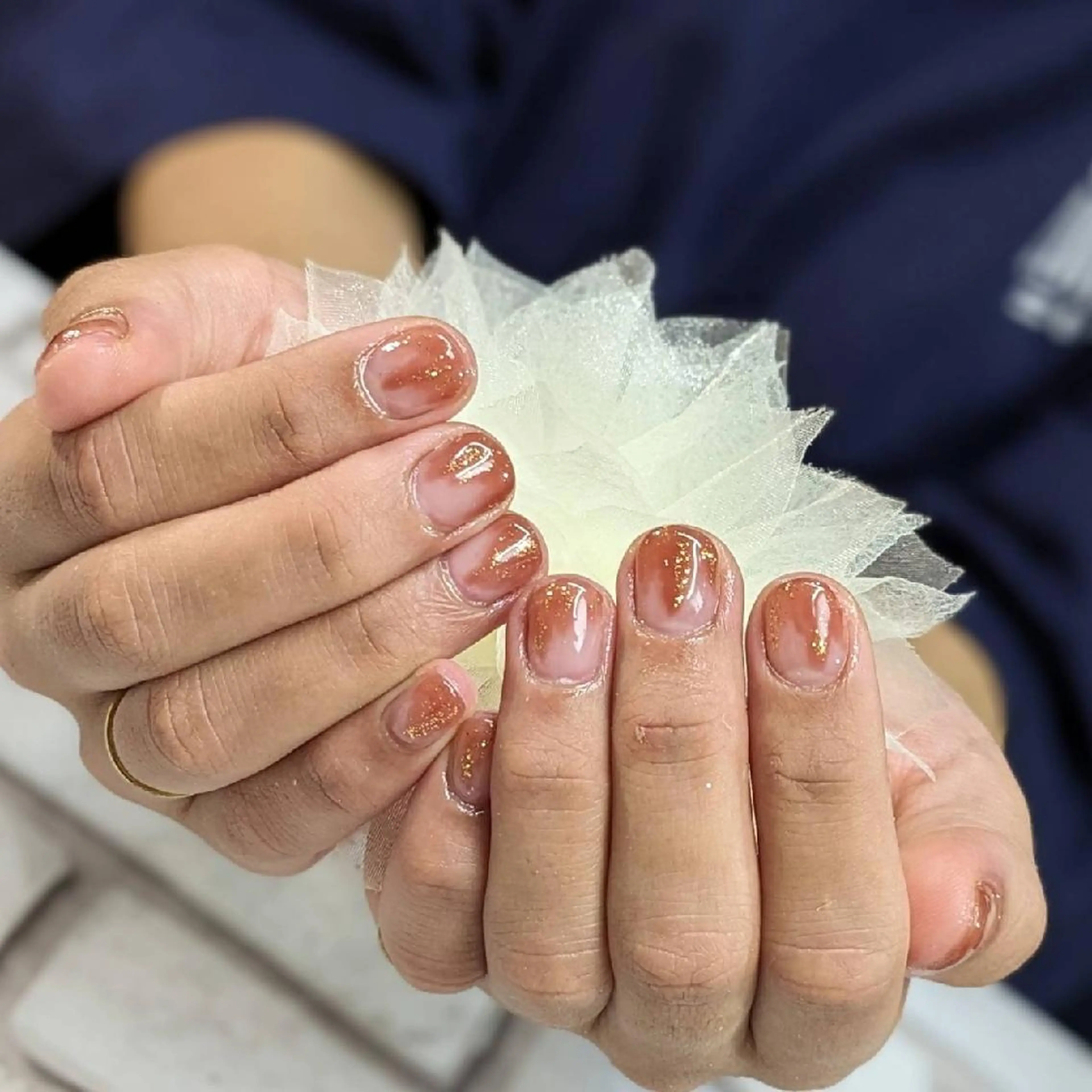 ネイル ニュアンスネイル ハンドネイル ネイルサロンベルティ .keikoのネイルデザイン