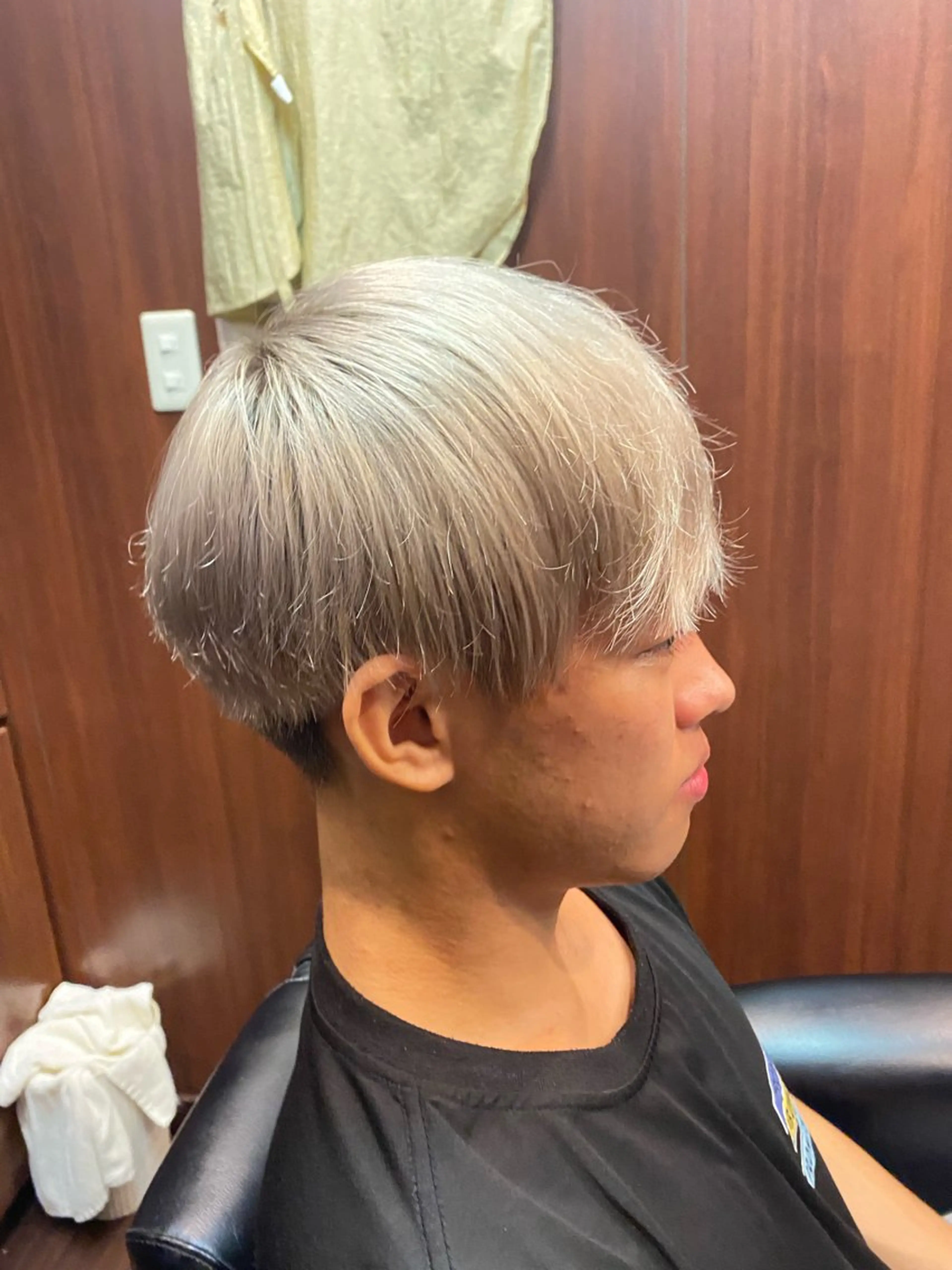 ミディアム 齋藤 梅太郎のヘアスタイル