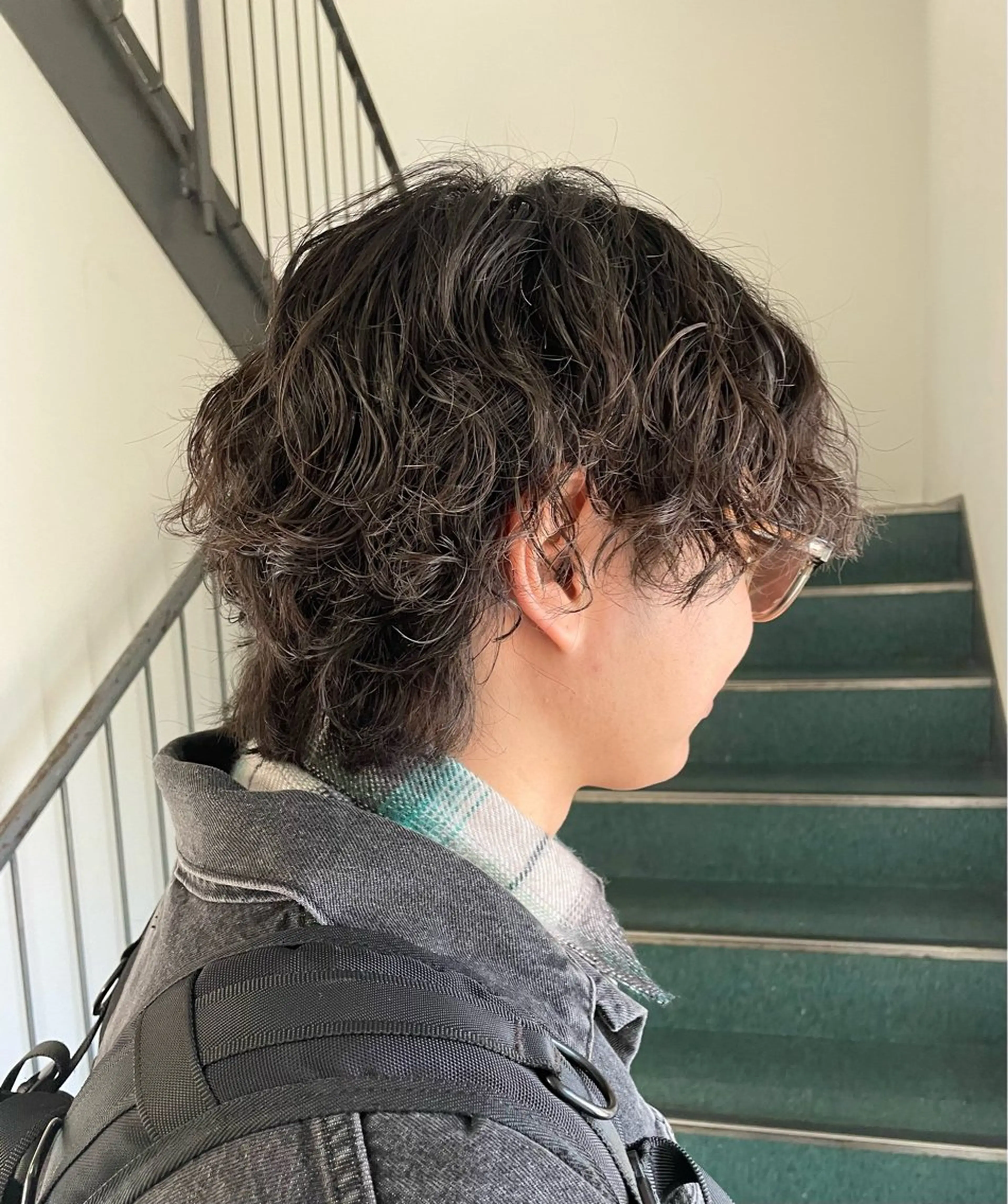 パーマ メンズ 長町/酸性ストレート /曲がる縮毛矯正のヘアスタイル