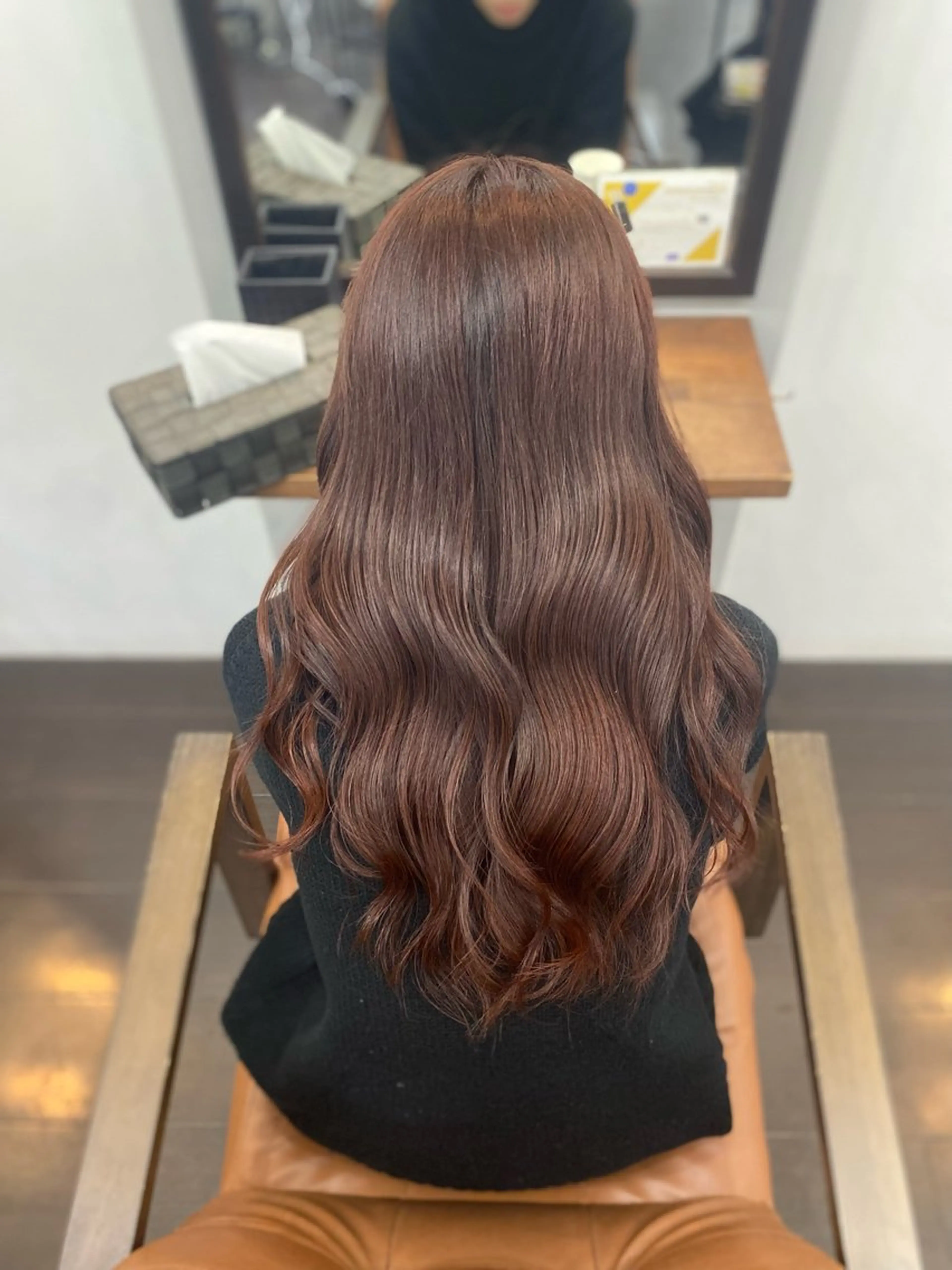 ロング カラー ヘアアレンジ 🍒ᩚ名駅/艶髪 縮毛矯正/あゆ🍒ᩚのヘアスタイル