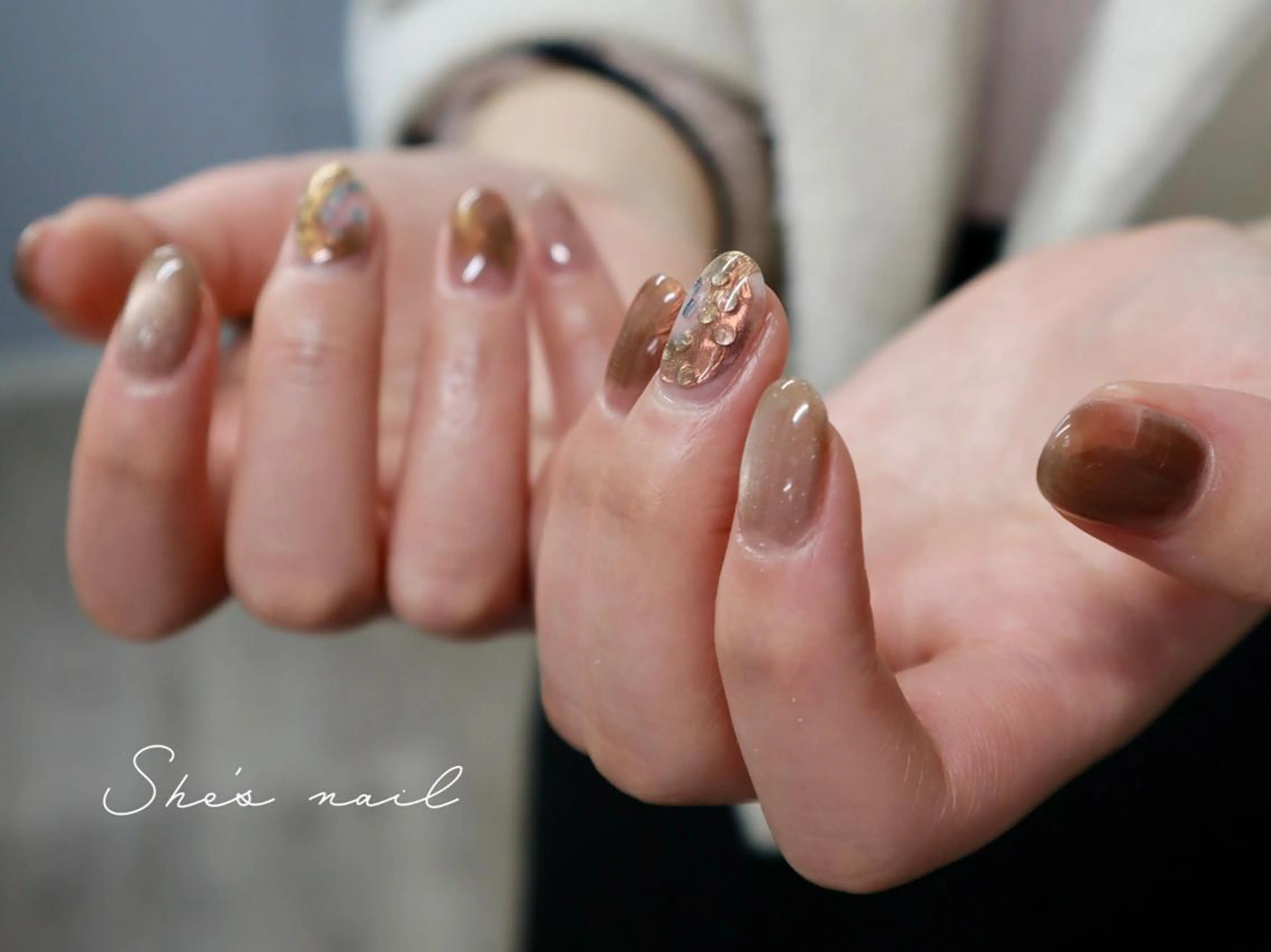 ネイル She's nail 渋谷店のネイルデザイン