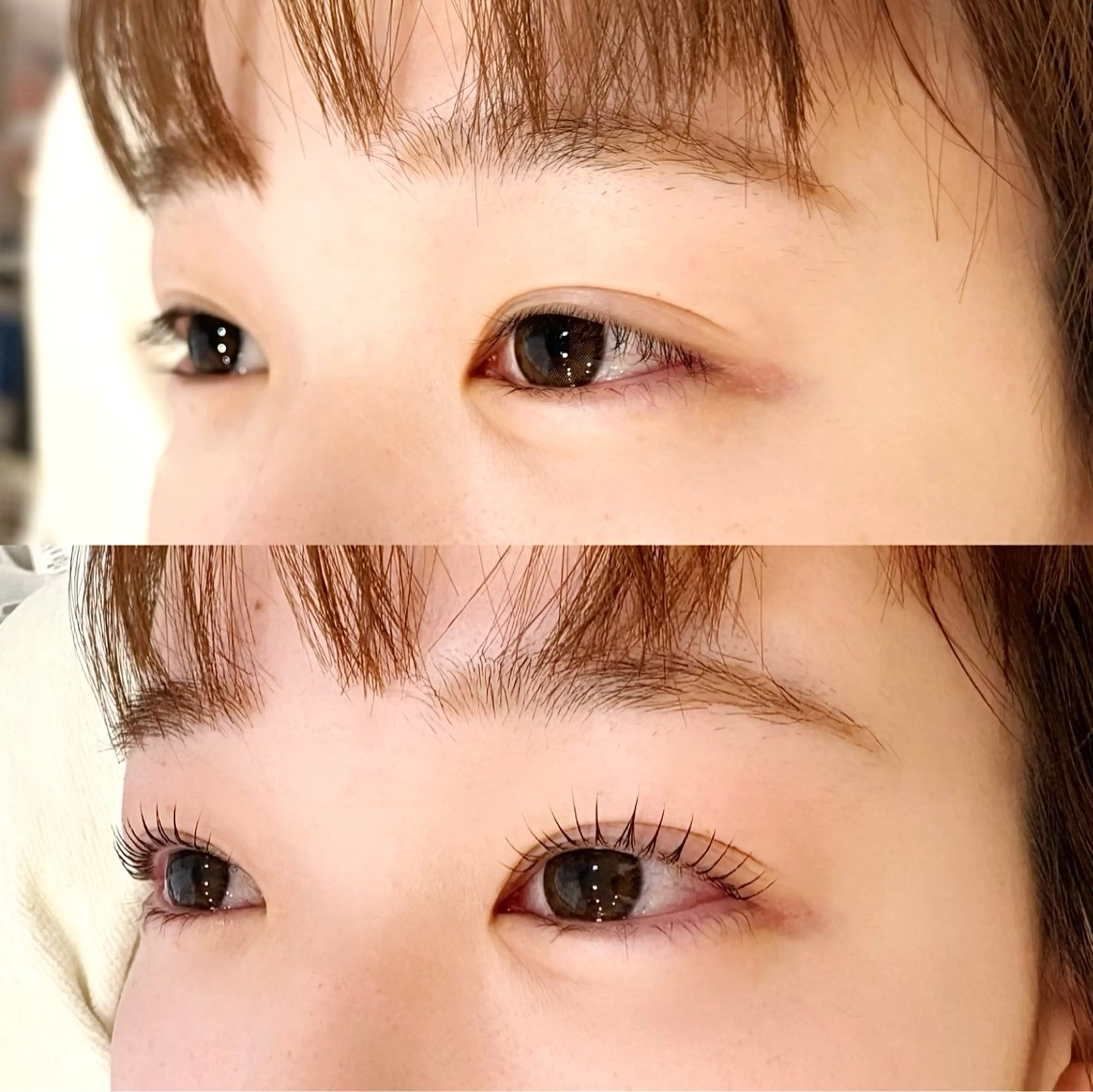 マツエク・マツパ パリジェンヌラッシュリフト 一重×まつ毛パーマ マツパ Allma 横浜のマツエク・マツパデザイン