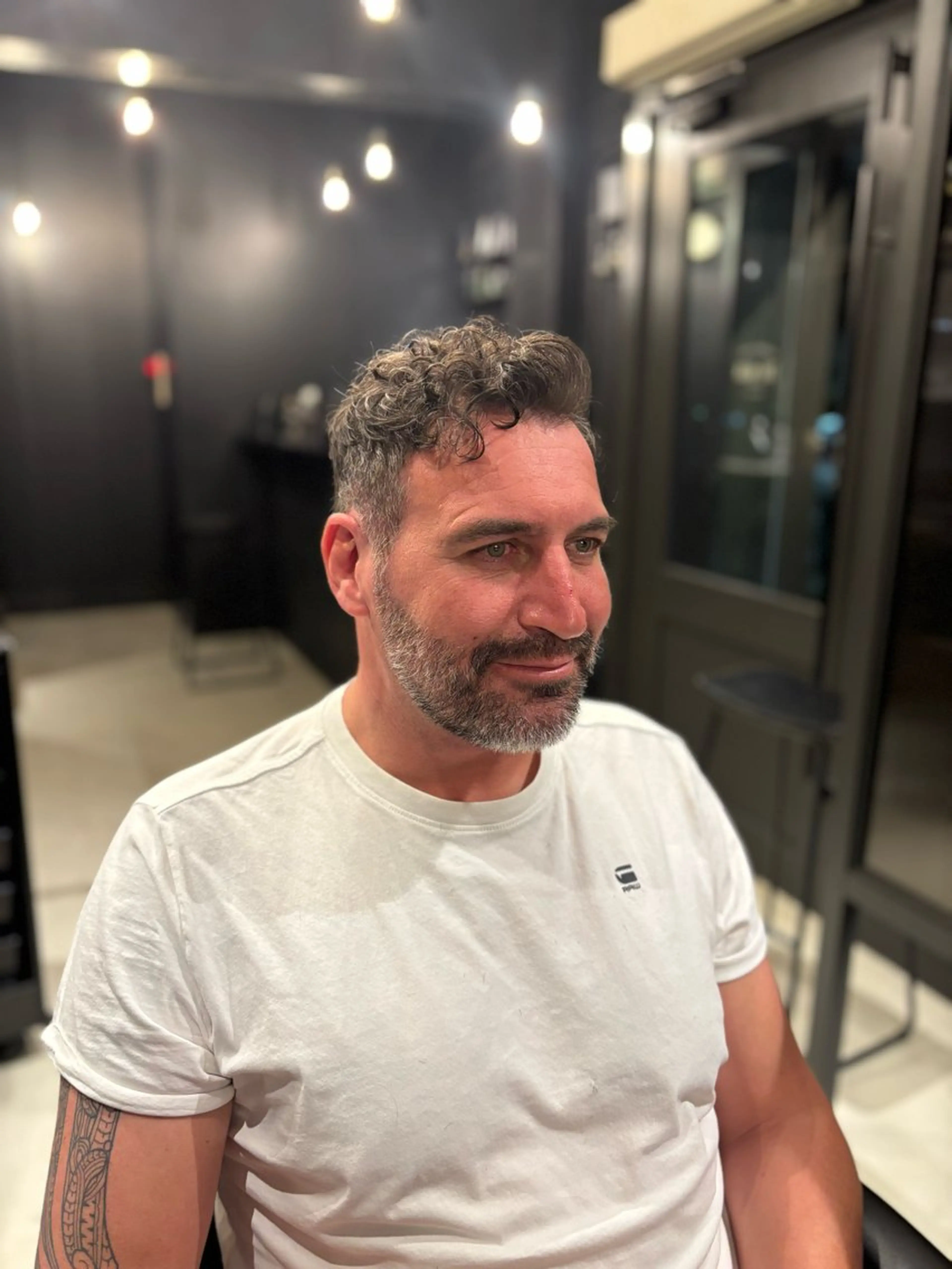 ショート メンズ 海外メンズヘア/ イケオジヘア/千歳のヘアスタイル