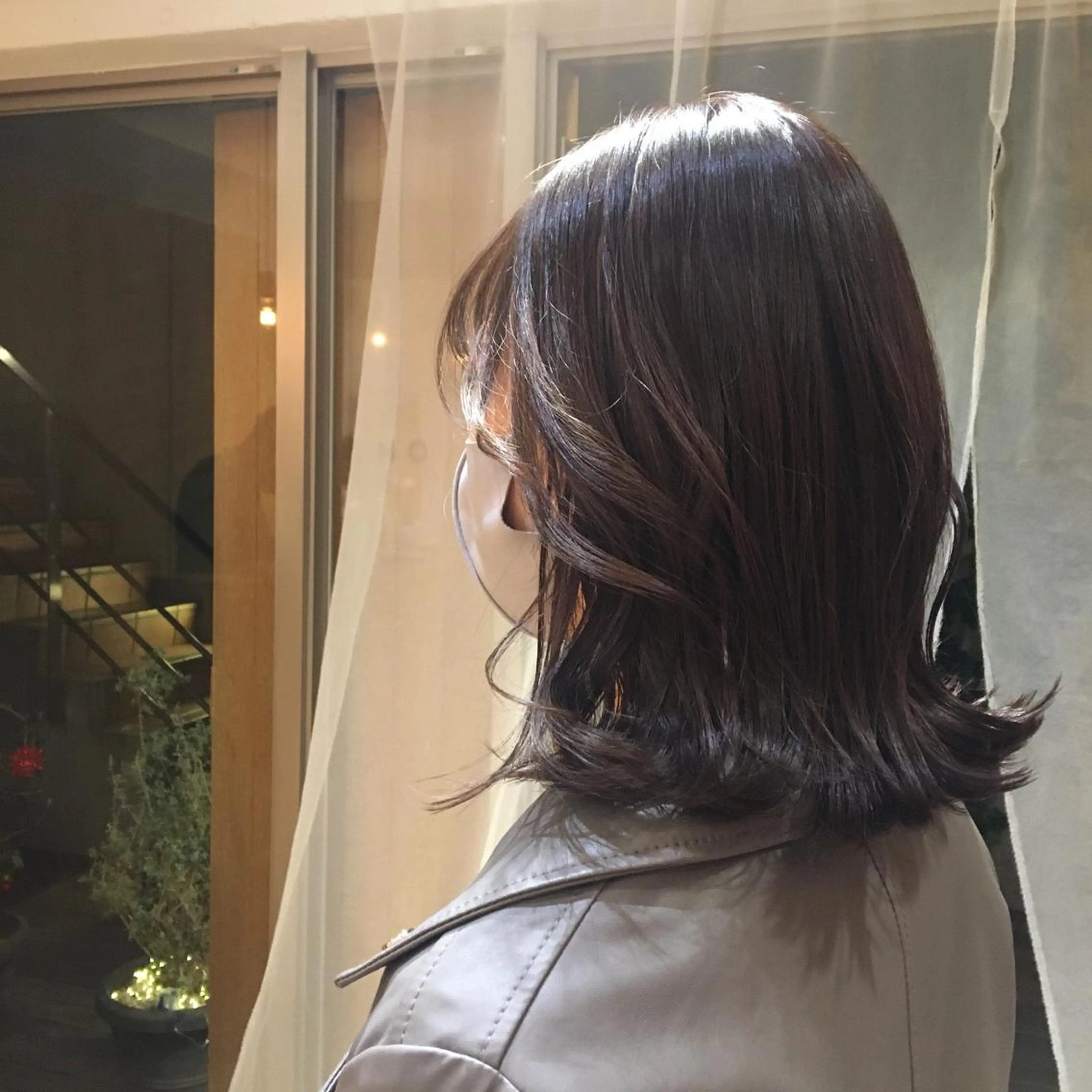 ミディアム 韓国風パーマ/ヘア セット/店長みづきのヘアスタイル