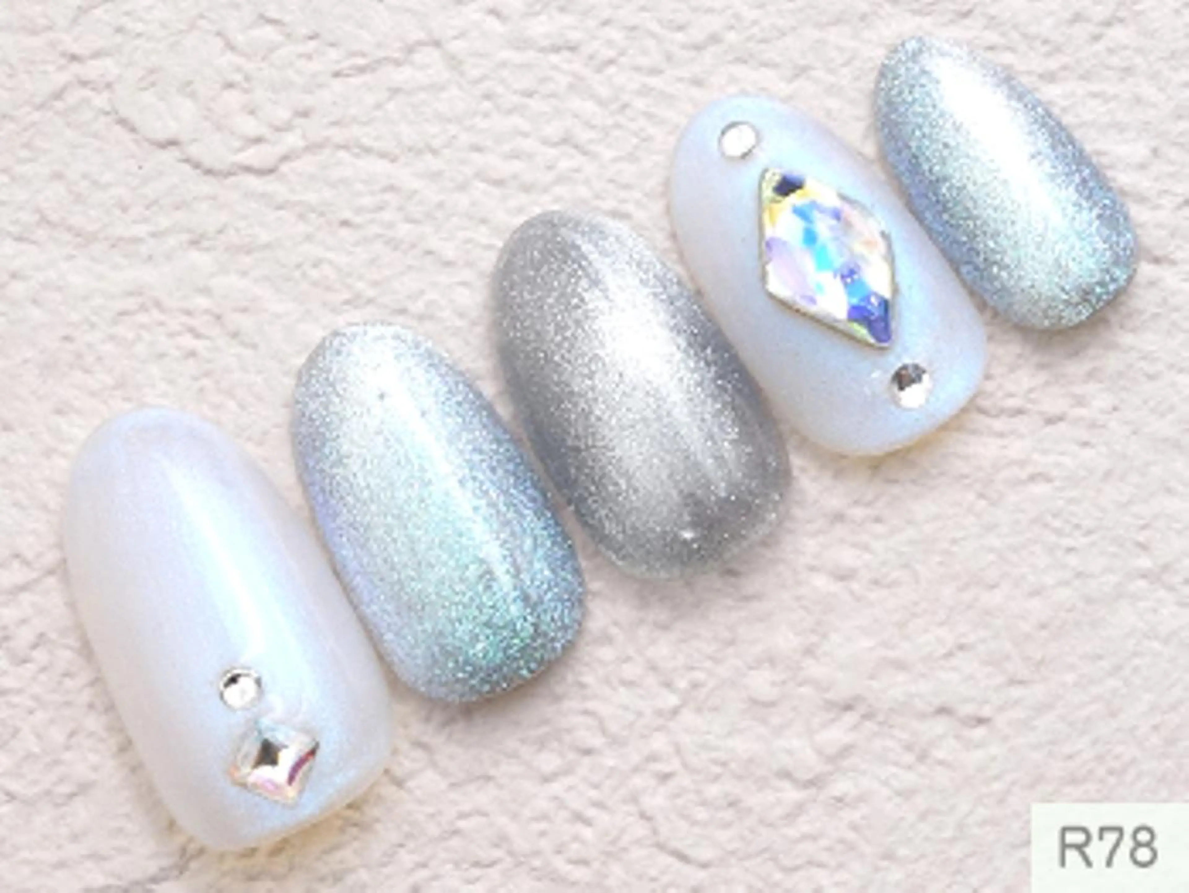 ネイル アートネイル ジェルネイル マグネットネイル ネイル nanのネイルデザイン