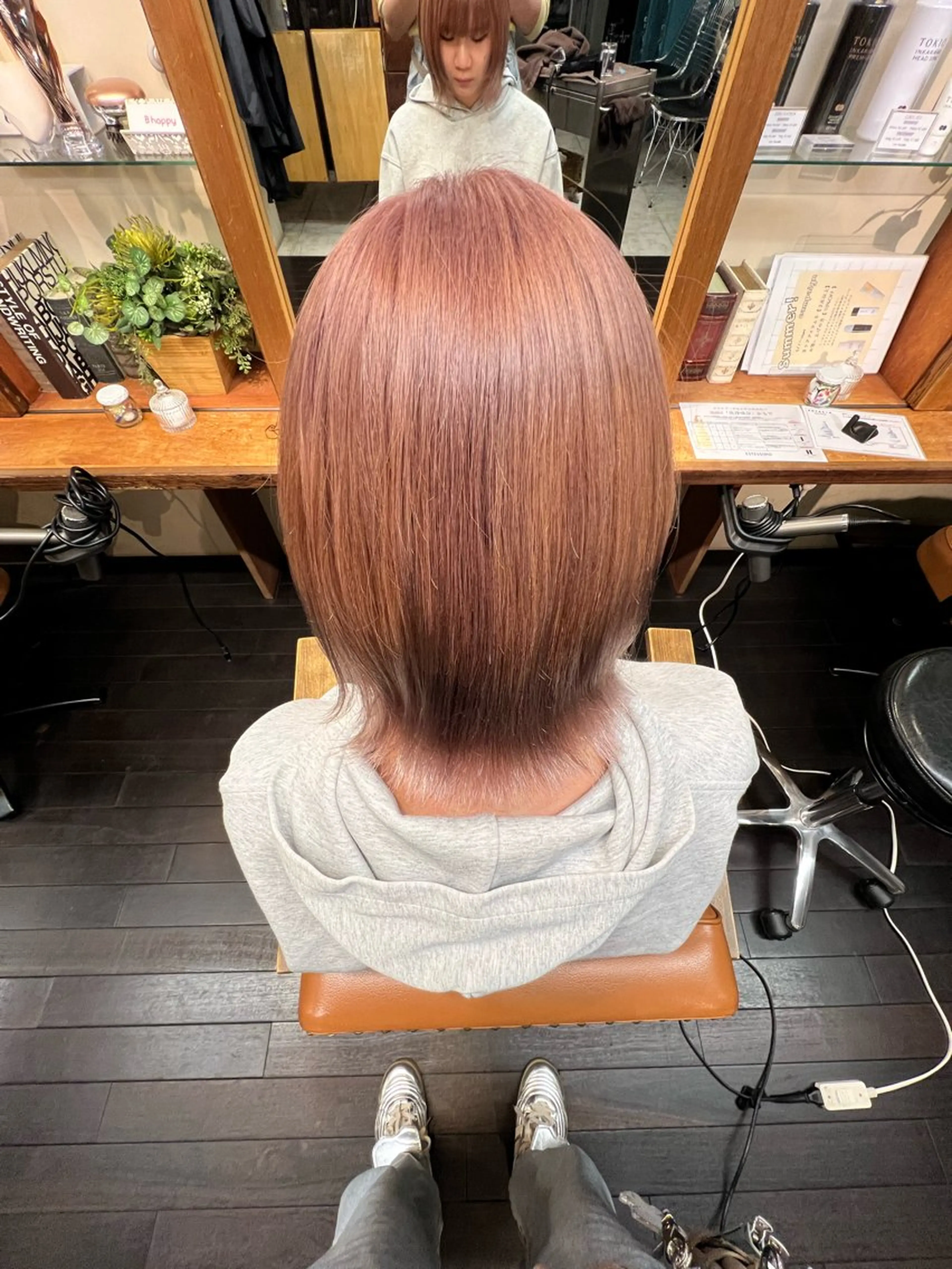 ショート 土田かほ/本日🈳 透明感カラー🍃のヘアスタイル