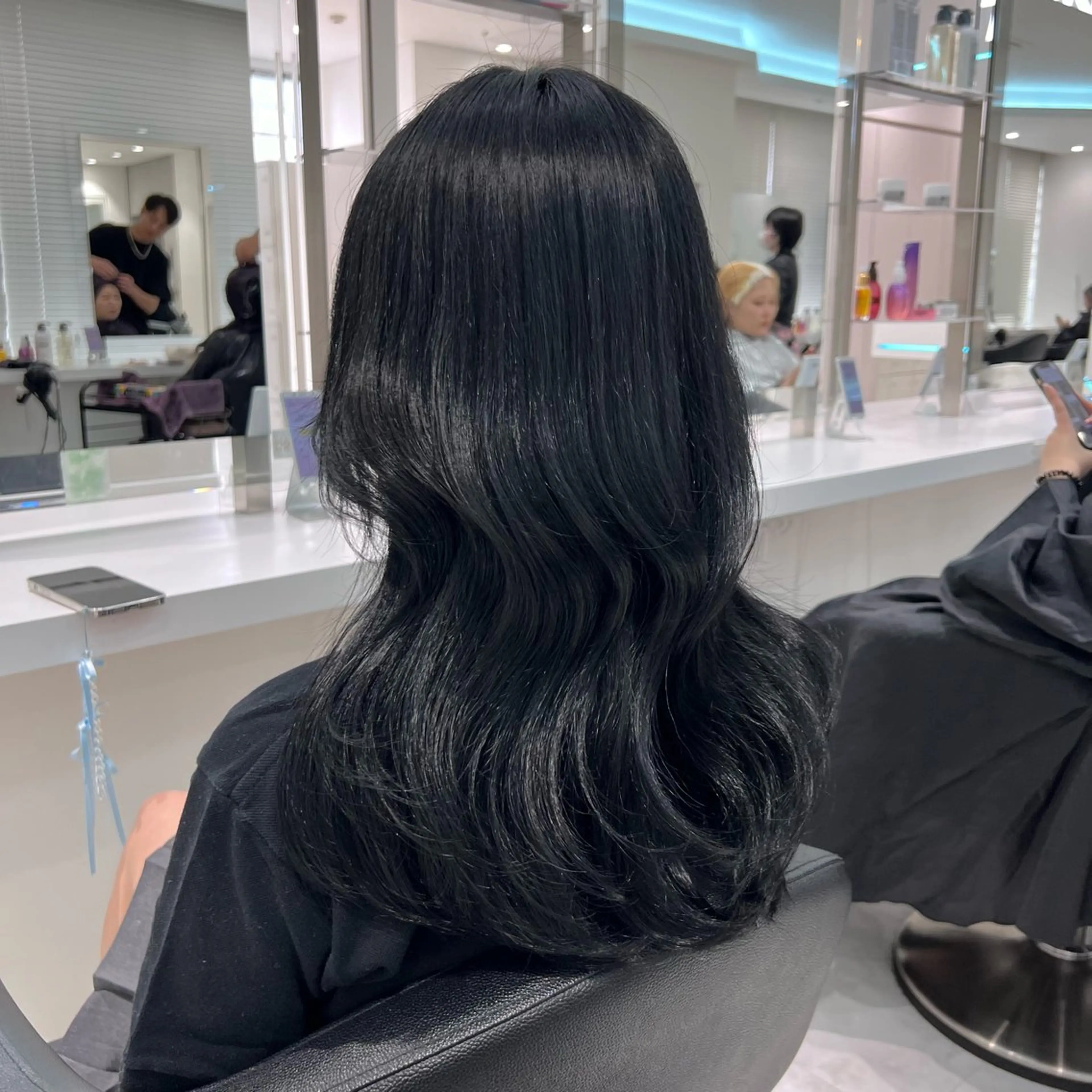 ロング カラー ケアカラー ロング カット ヘアカラー 🐺メンズパーマ マッシュ　あさひ🐺のヘアスタイル