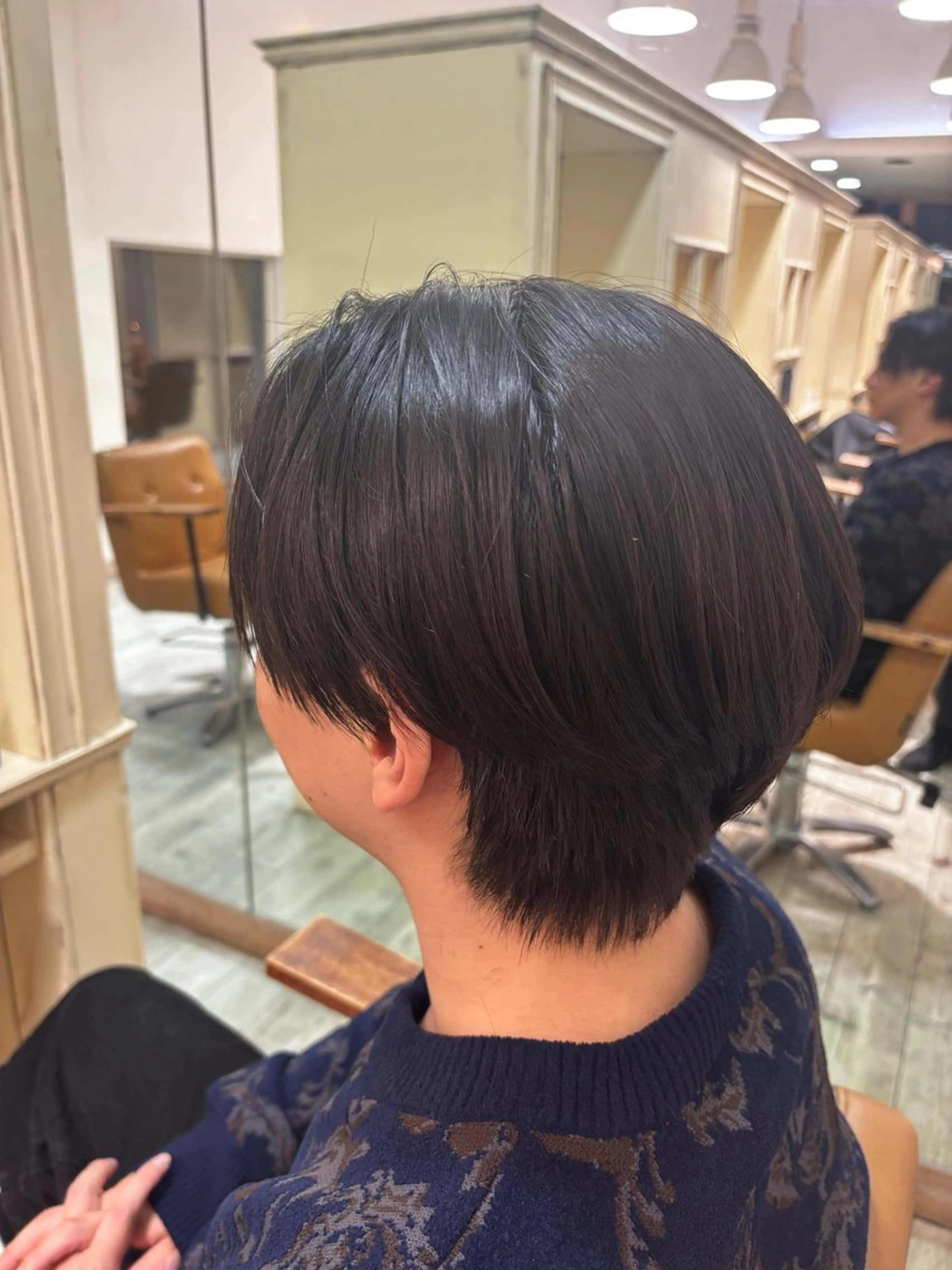 ショート 縮毛矯正 シルエット重視✂︎ 髙橋　盾のヘアスタイル