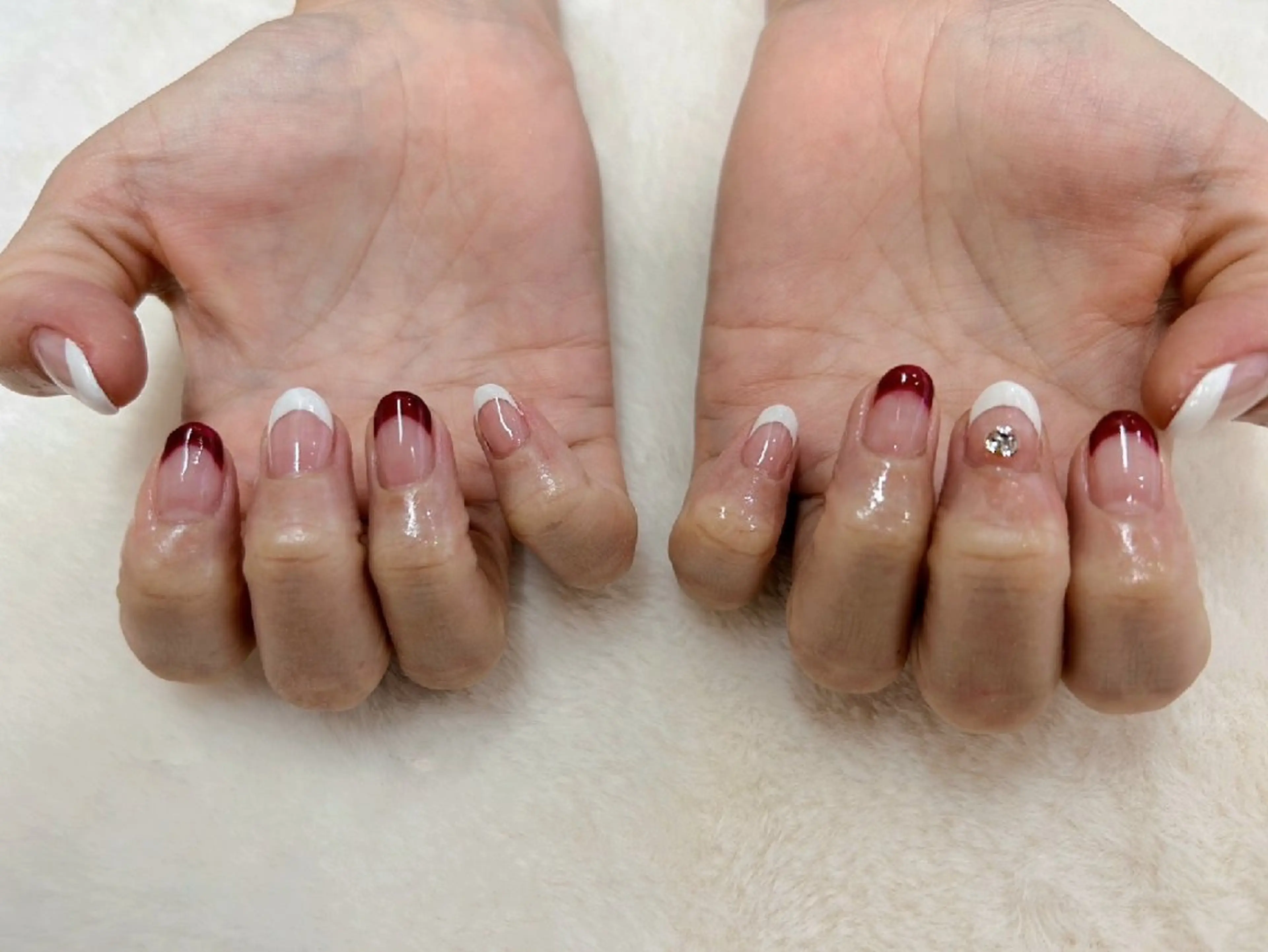 ネイル フレンチネイル 心斎橋Salon Epokkuのネイルデザイン