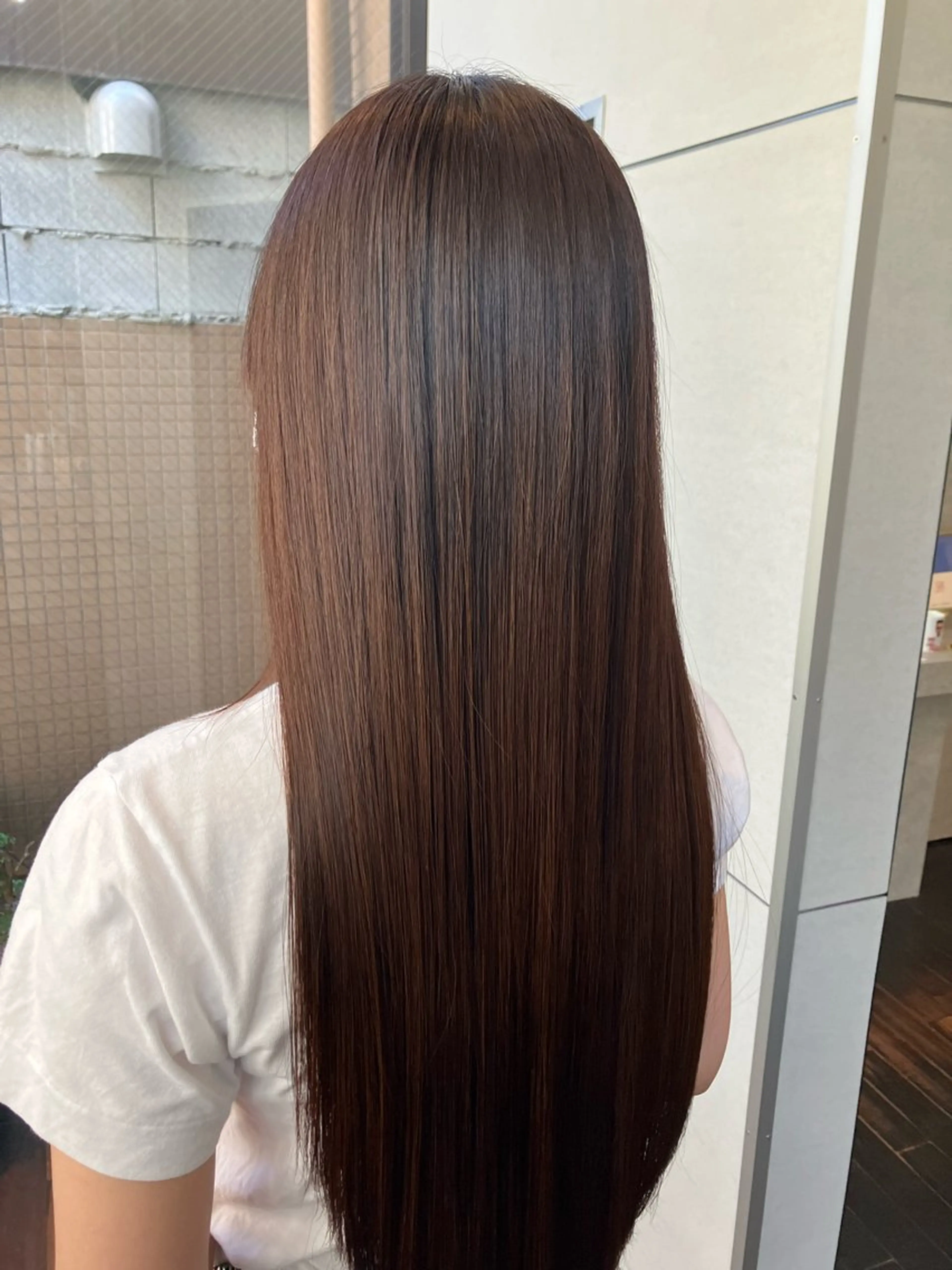 縮毛矯正 minnano・policy所属・miu 💫のヘアスタイル