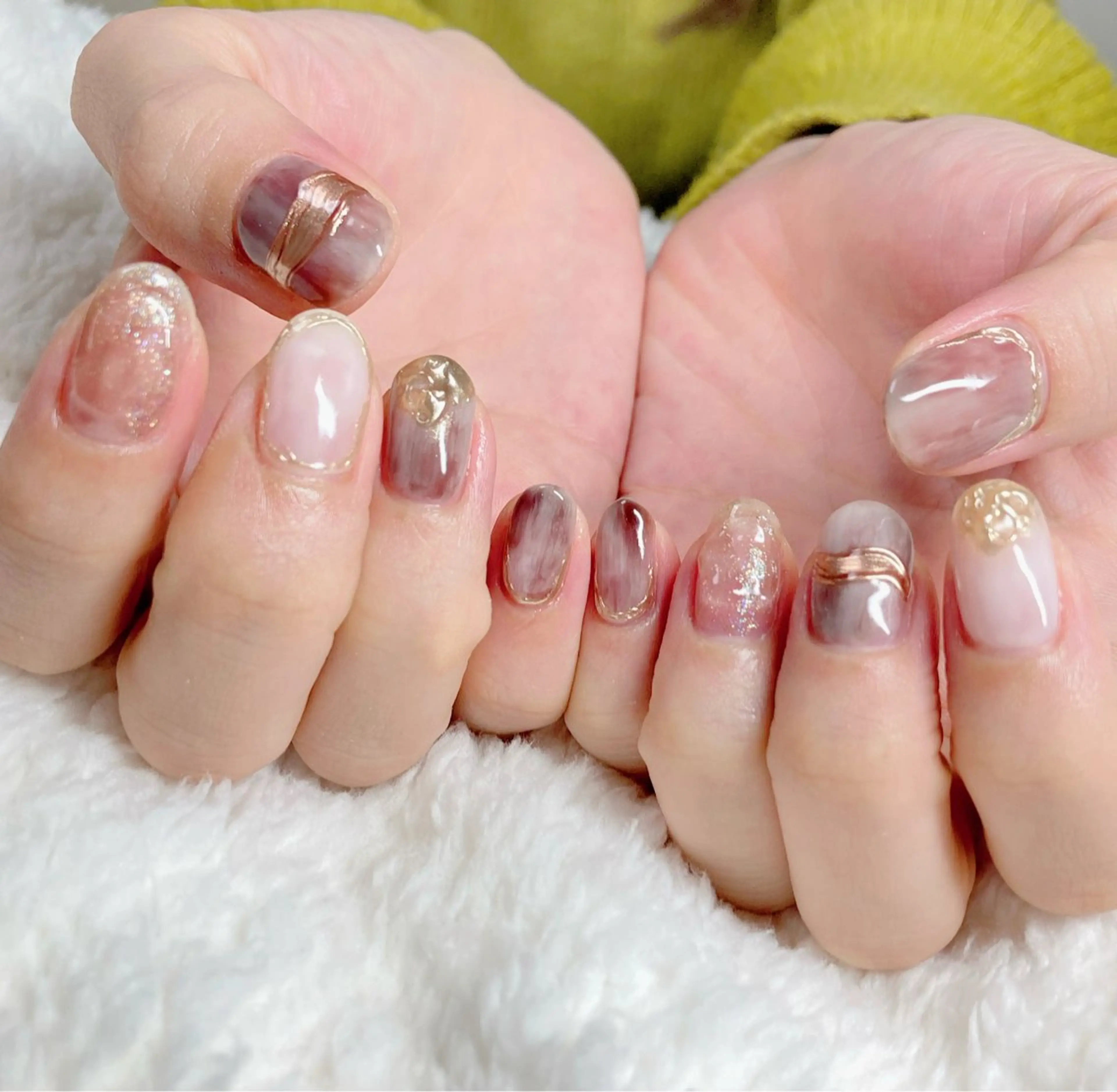 ネイル ハンドネイル 市川駅 ✿中津のネイルデザイン