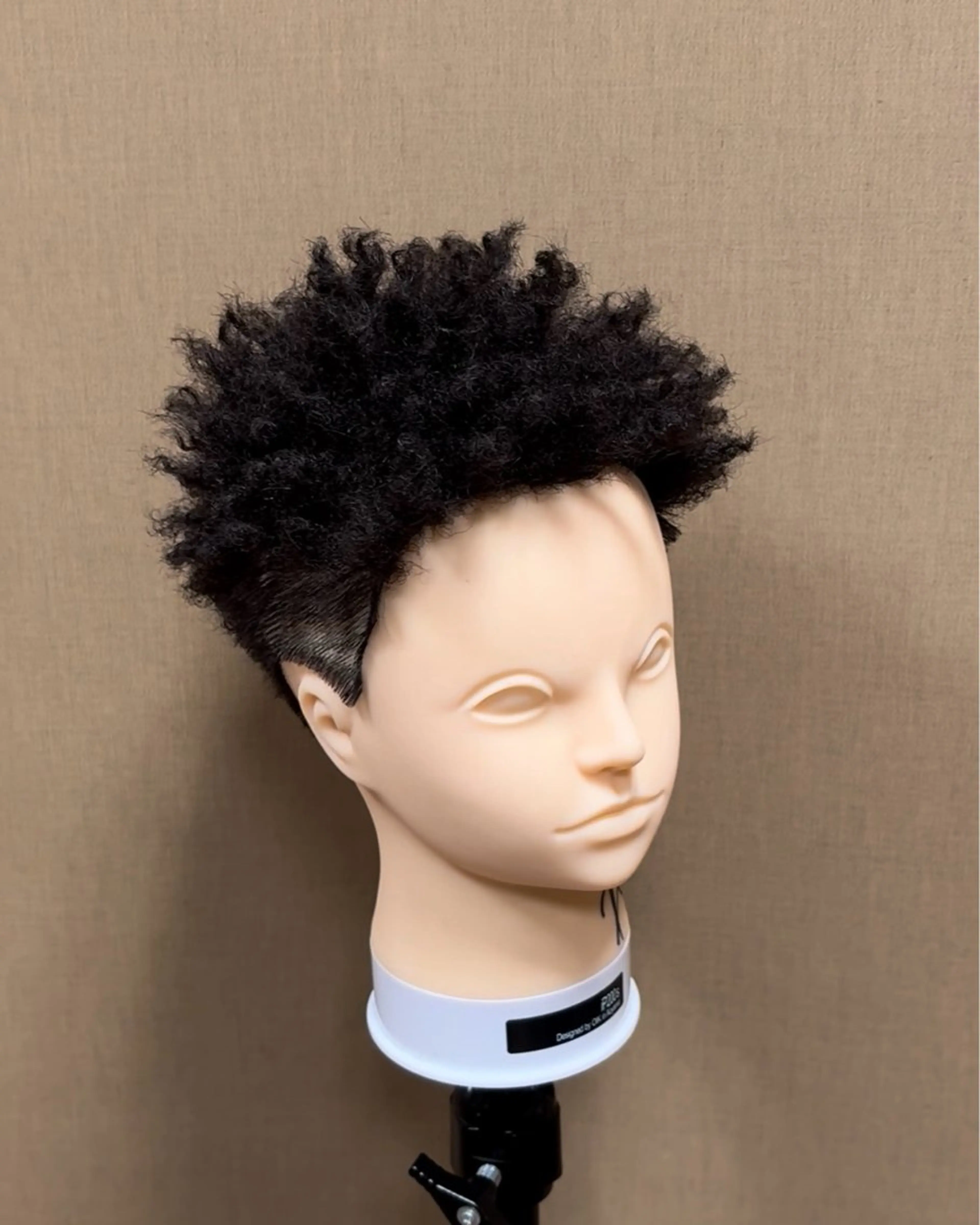 メンズカット✖️スパイキーショートアフロの写真