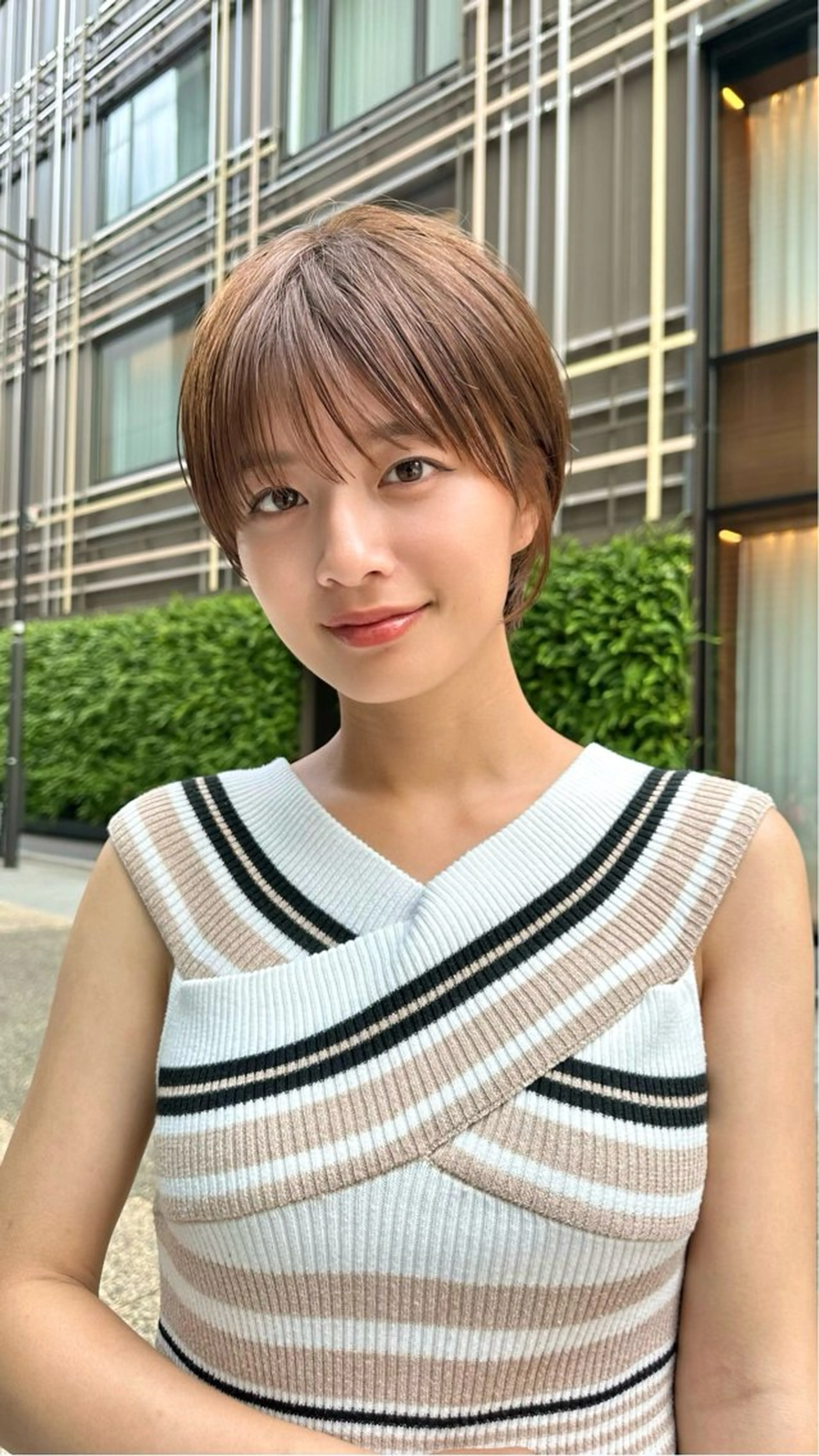 ショート 銀座/髪質改善 /縮毛矯正/あおのヘアスタイル