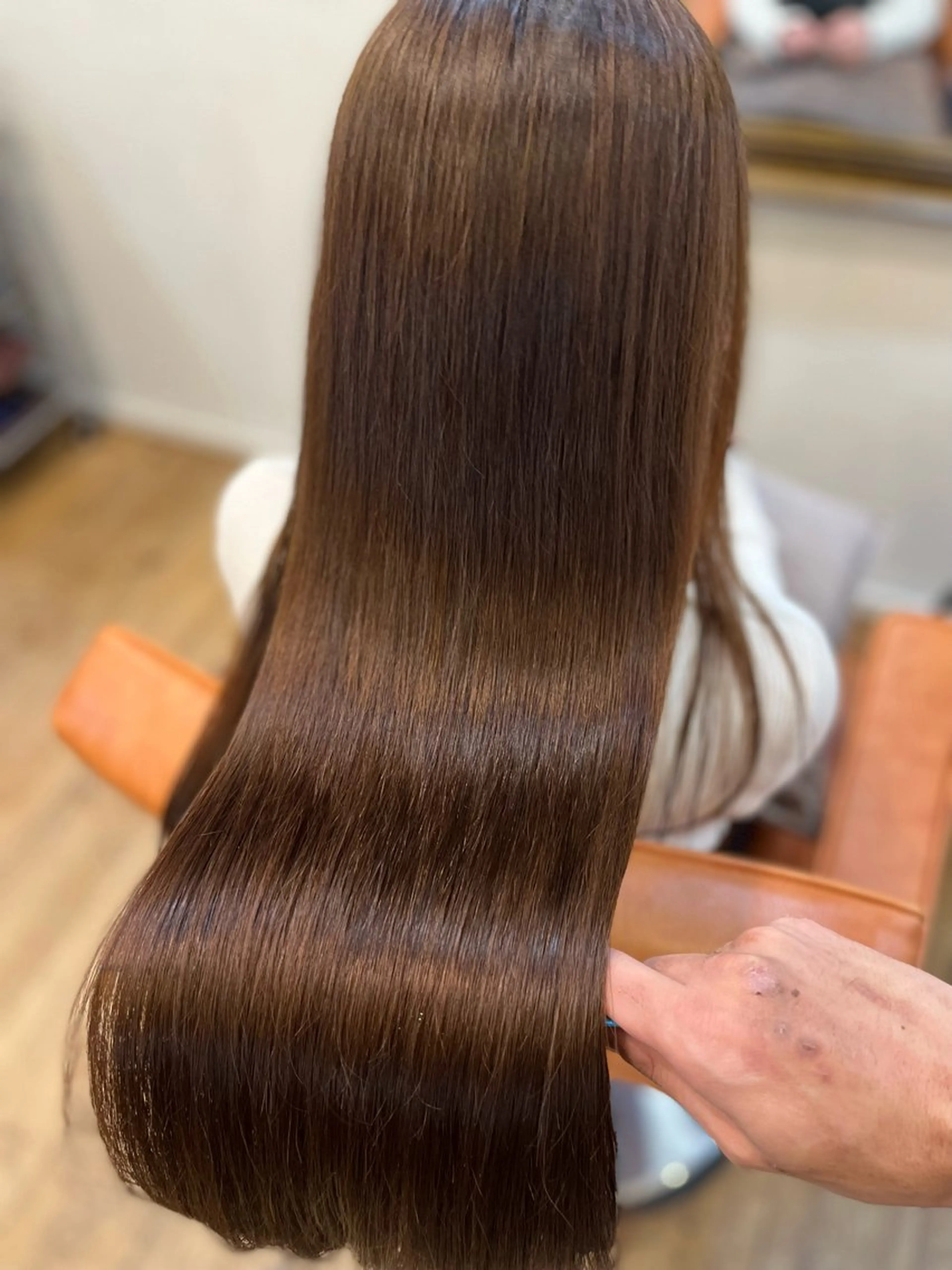 ロング ⚪️髪質改善 縮毛 店長 コウ⚪️のヘアスタイル