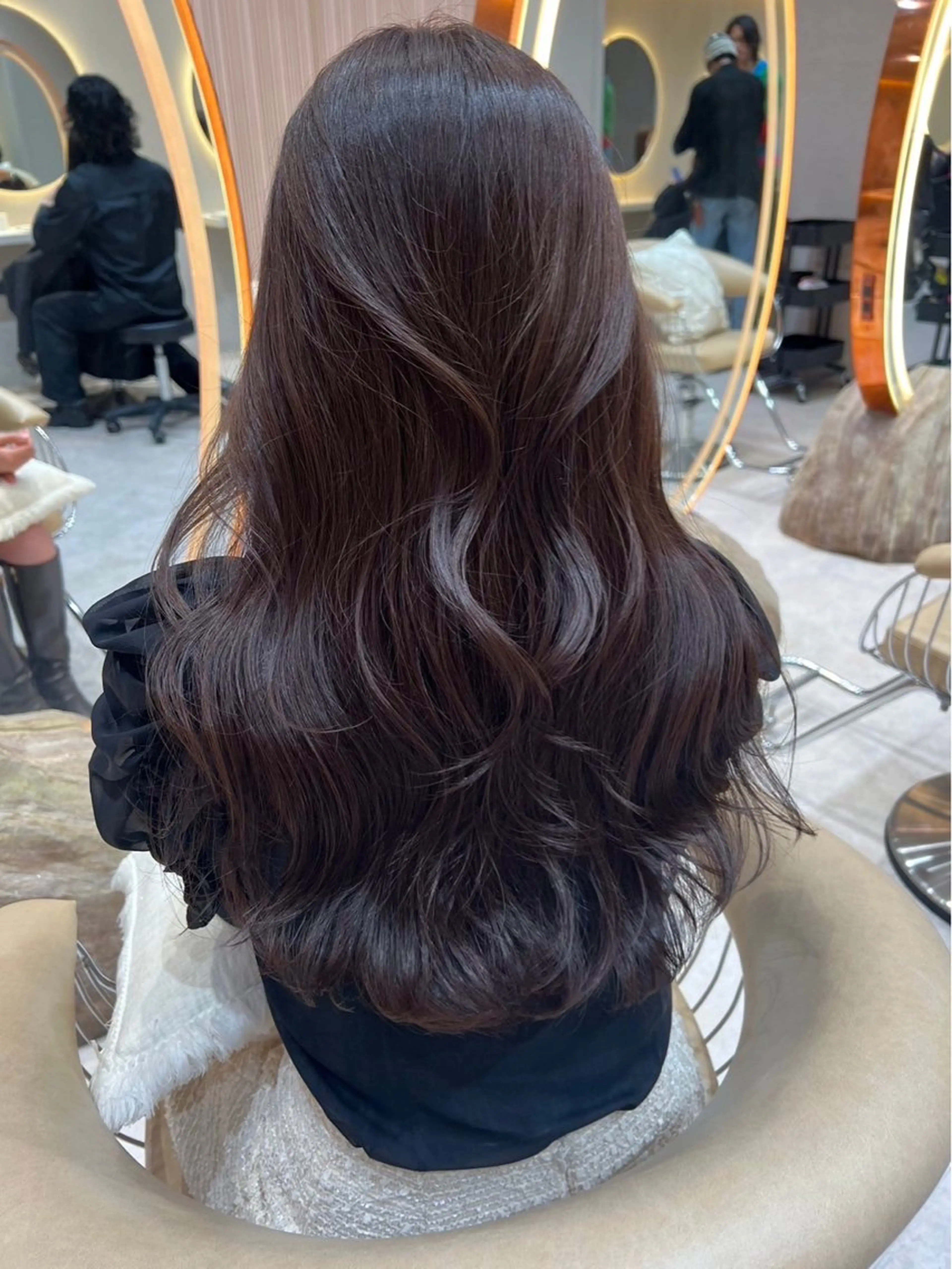 ロング カット ヘアカラー トリートメント ブリーチ🌟リタッチ 🎠KANON🎡のヘアスタイル