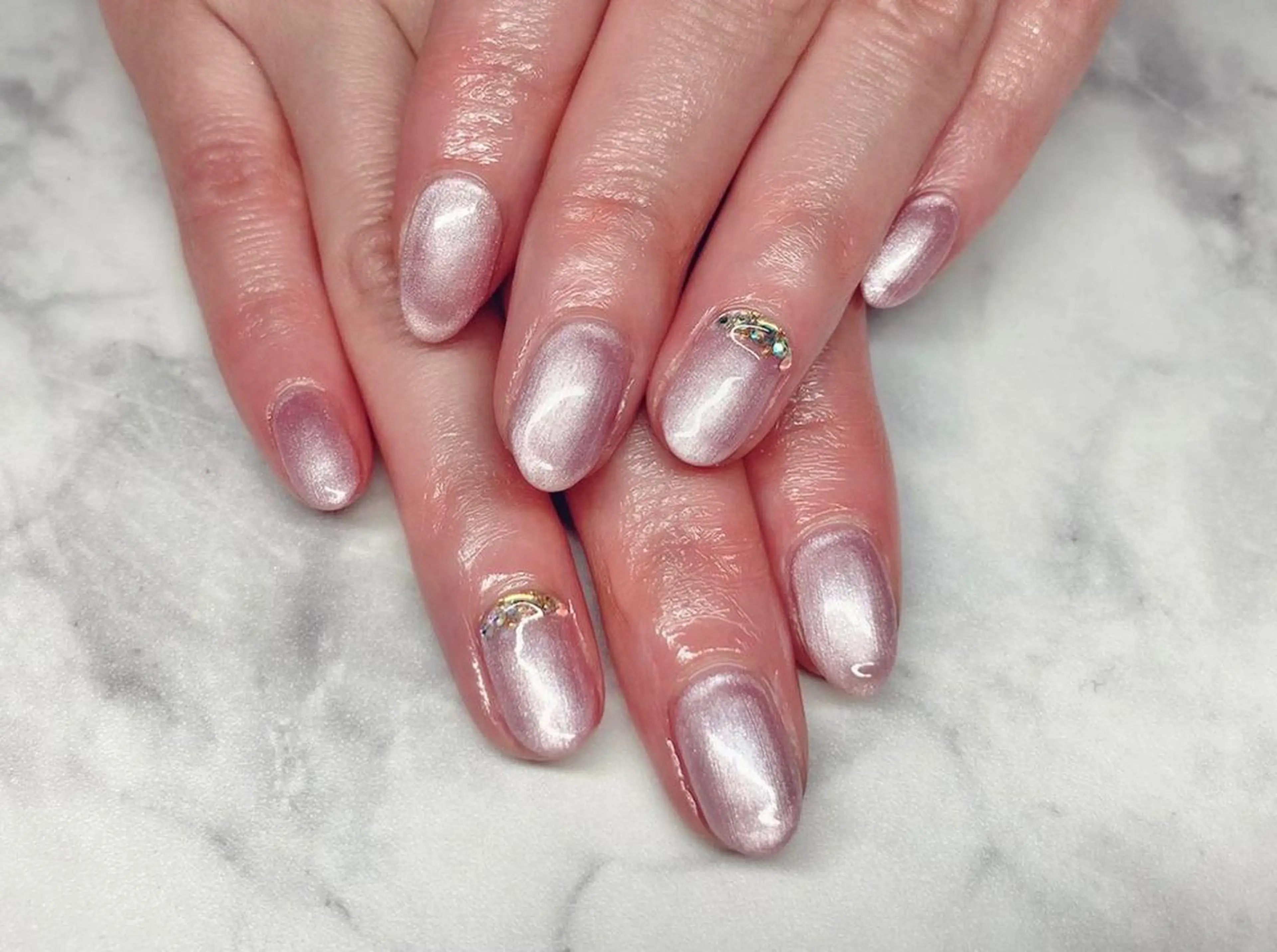 ネイル ジェルネイル ニュアンスネイル オフィスネイル パラジェル ハンドネイル Nail&eye Belire 新宿のネイルデザイン