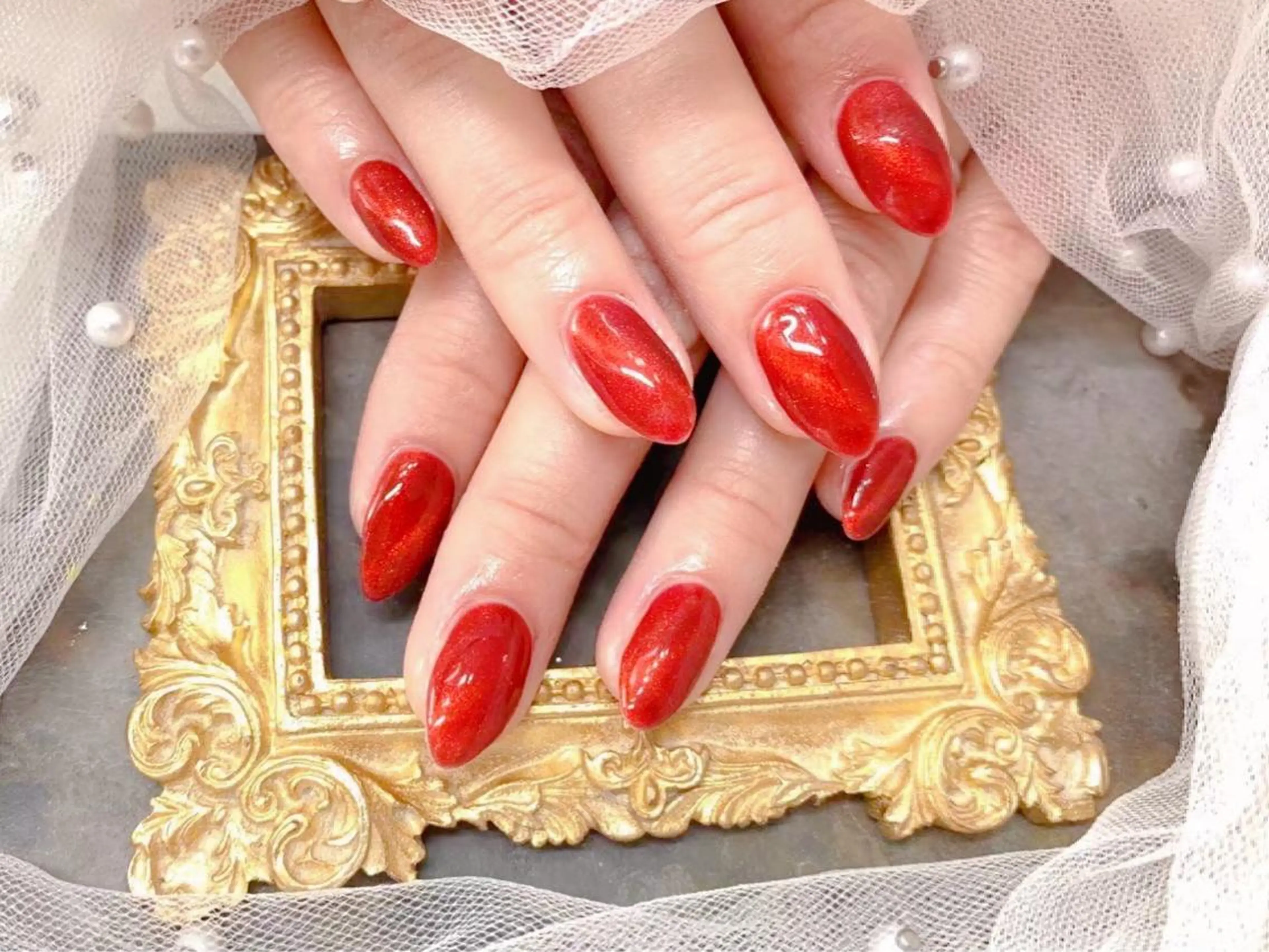 ネイル ハンドネイル マジックミラー所属・マジック ミラーのネイルデザイン