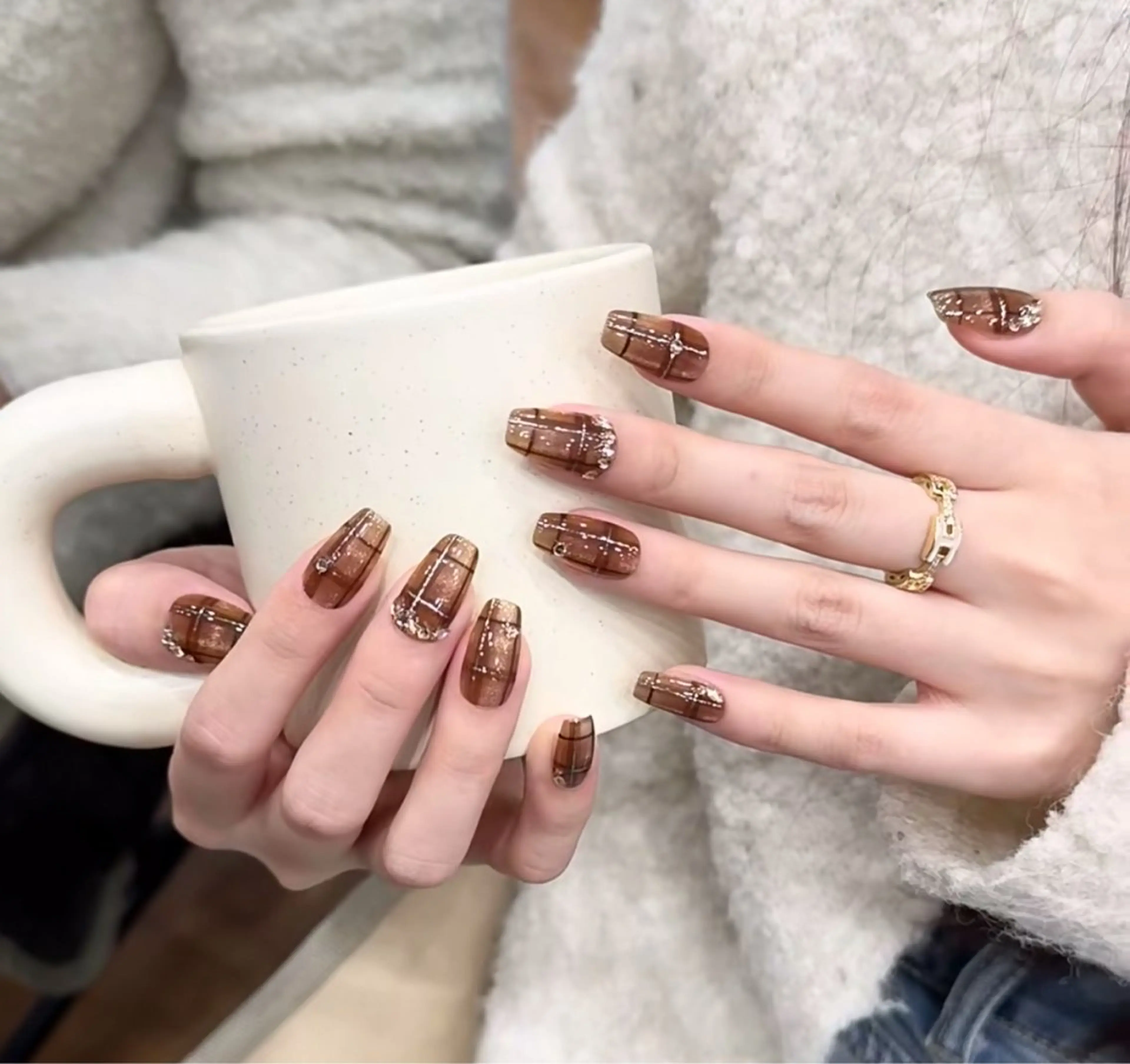 ネイル フットネイル フレンチネイル グラデーション ハート 韓国ネイル ハンドネイル Lynn_ Nailのネイルデザイン