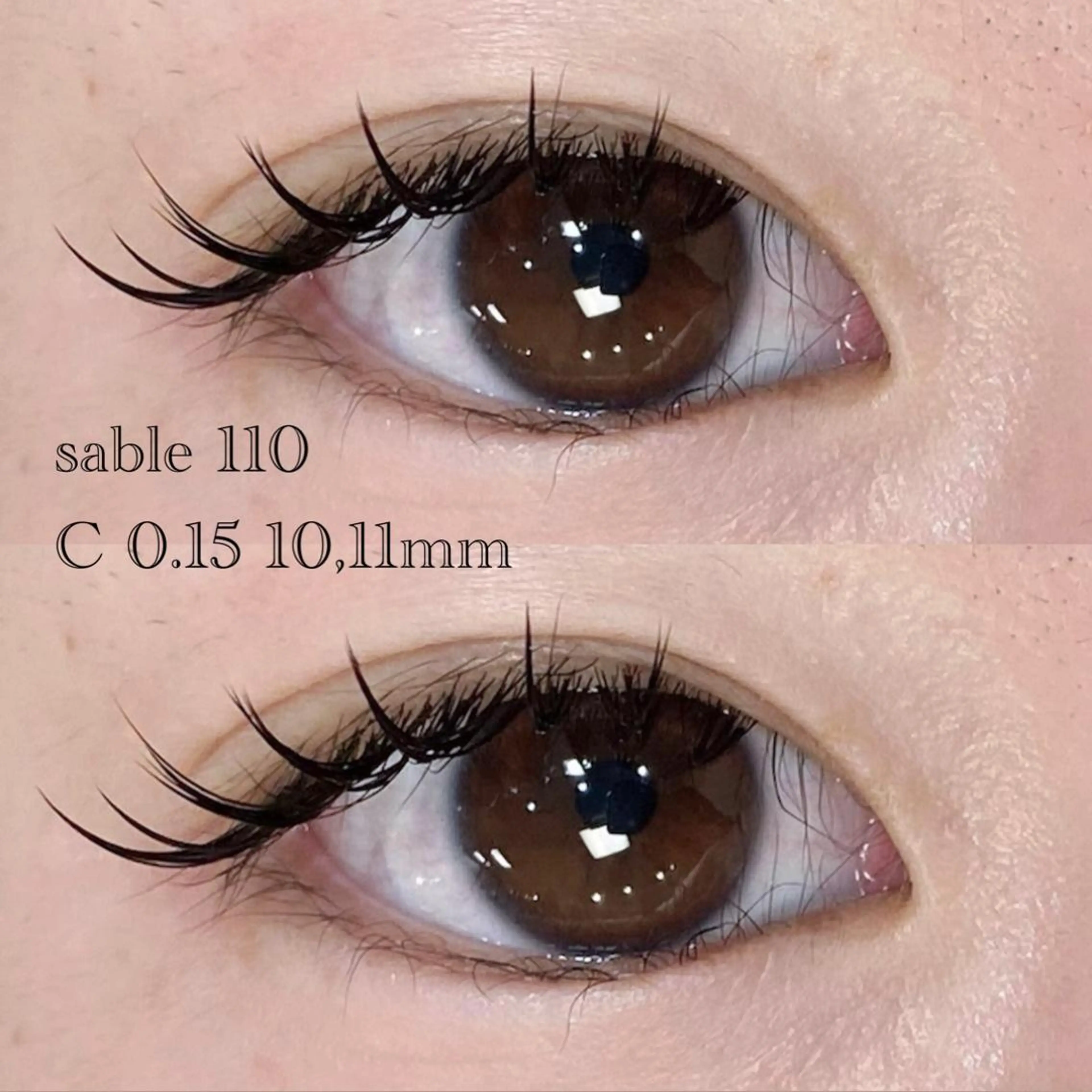 マツエク・マツパ Cカール セーブル OLIVIA 郷家 ♡のマツエク・マツパデザイン