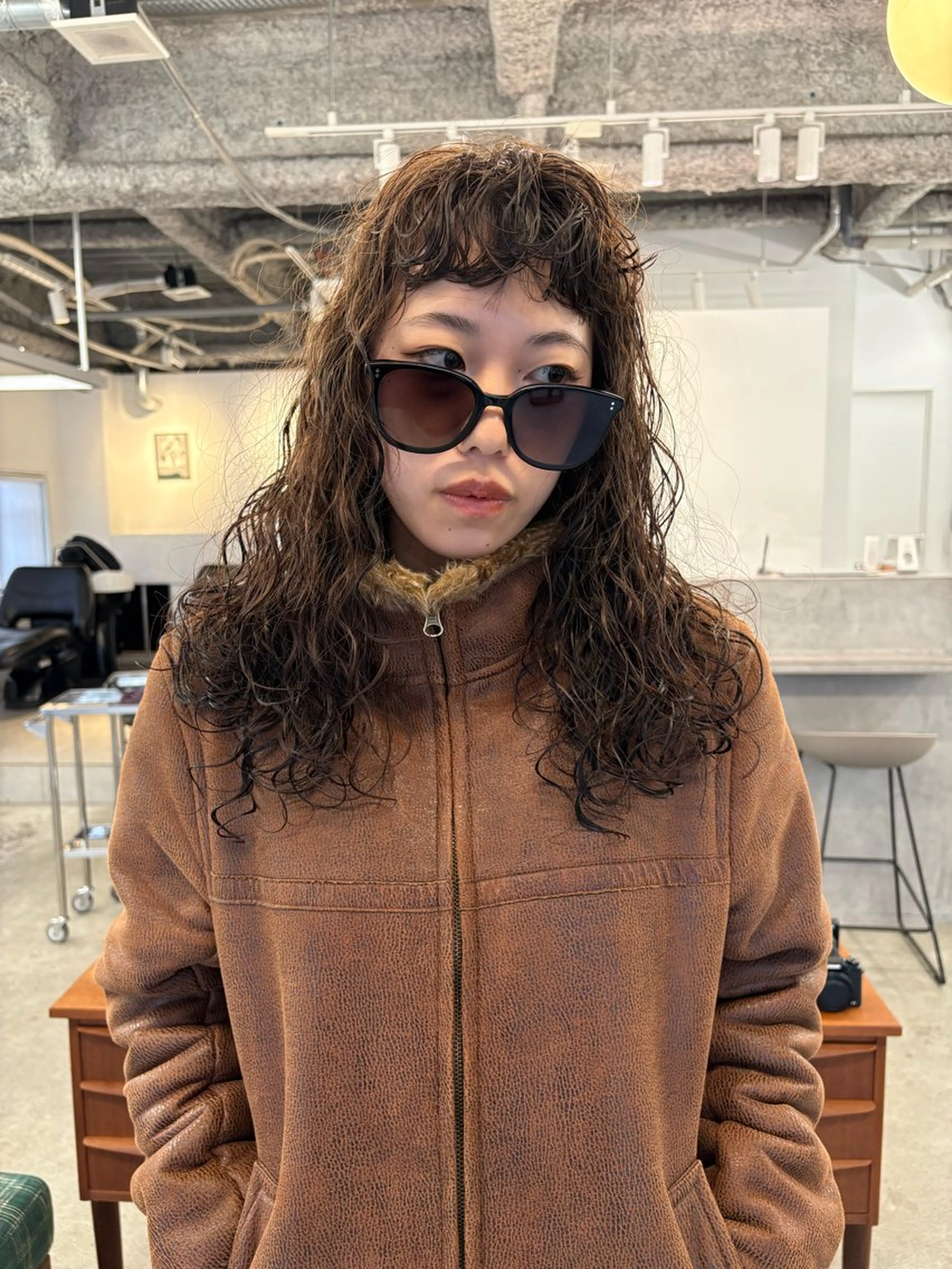 ロング パーマ ボブ ウルフカット スパイラルパーマ カット パーマ 【お洒落パーマ】 Elme　肥塚康汰郎のヘアスタイル