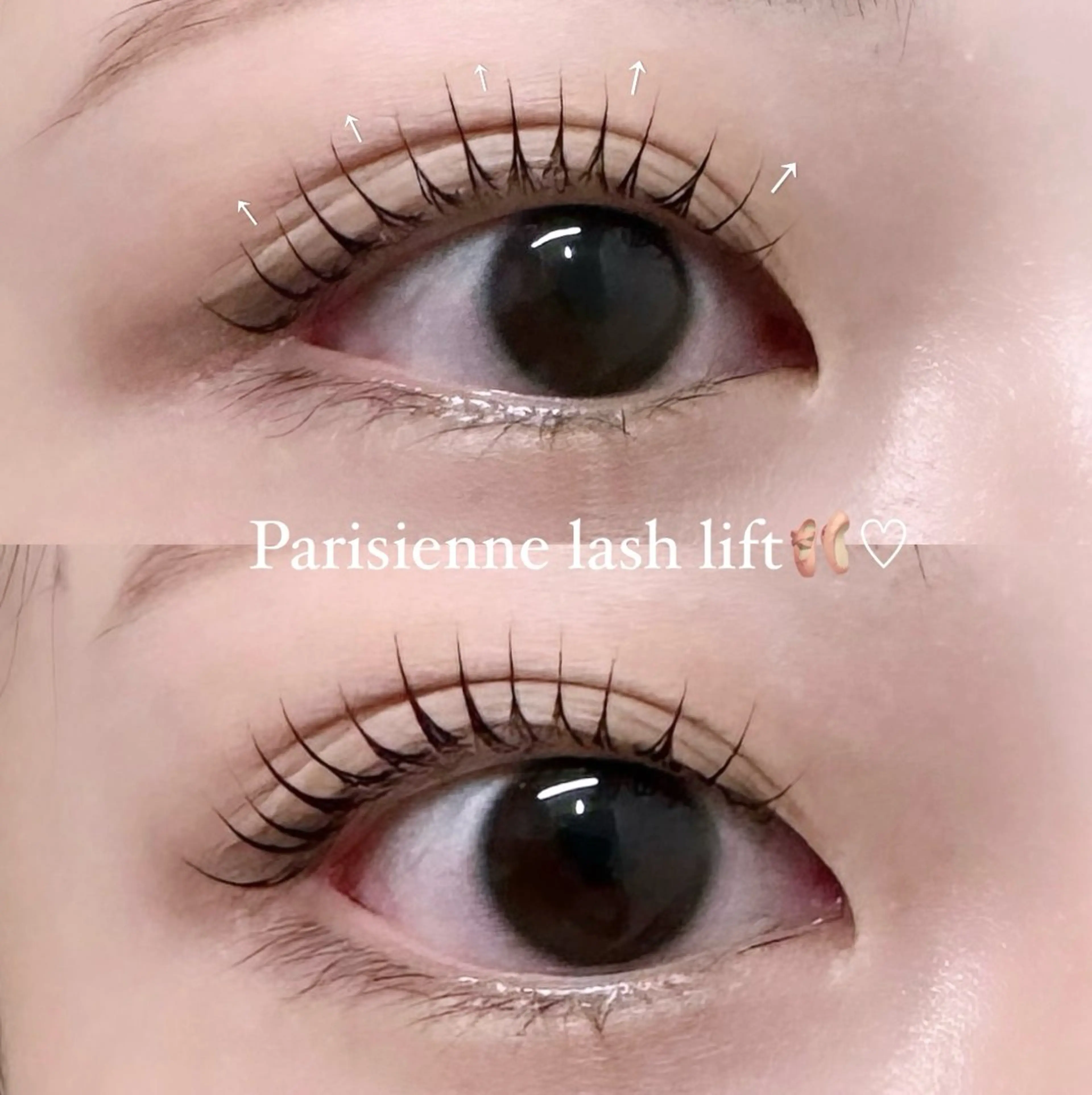 マツエク・マツパ パリジェンヌラッシュリフト ViSEO Noaのマツエク・マツパデザイン