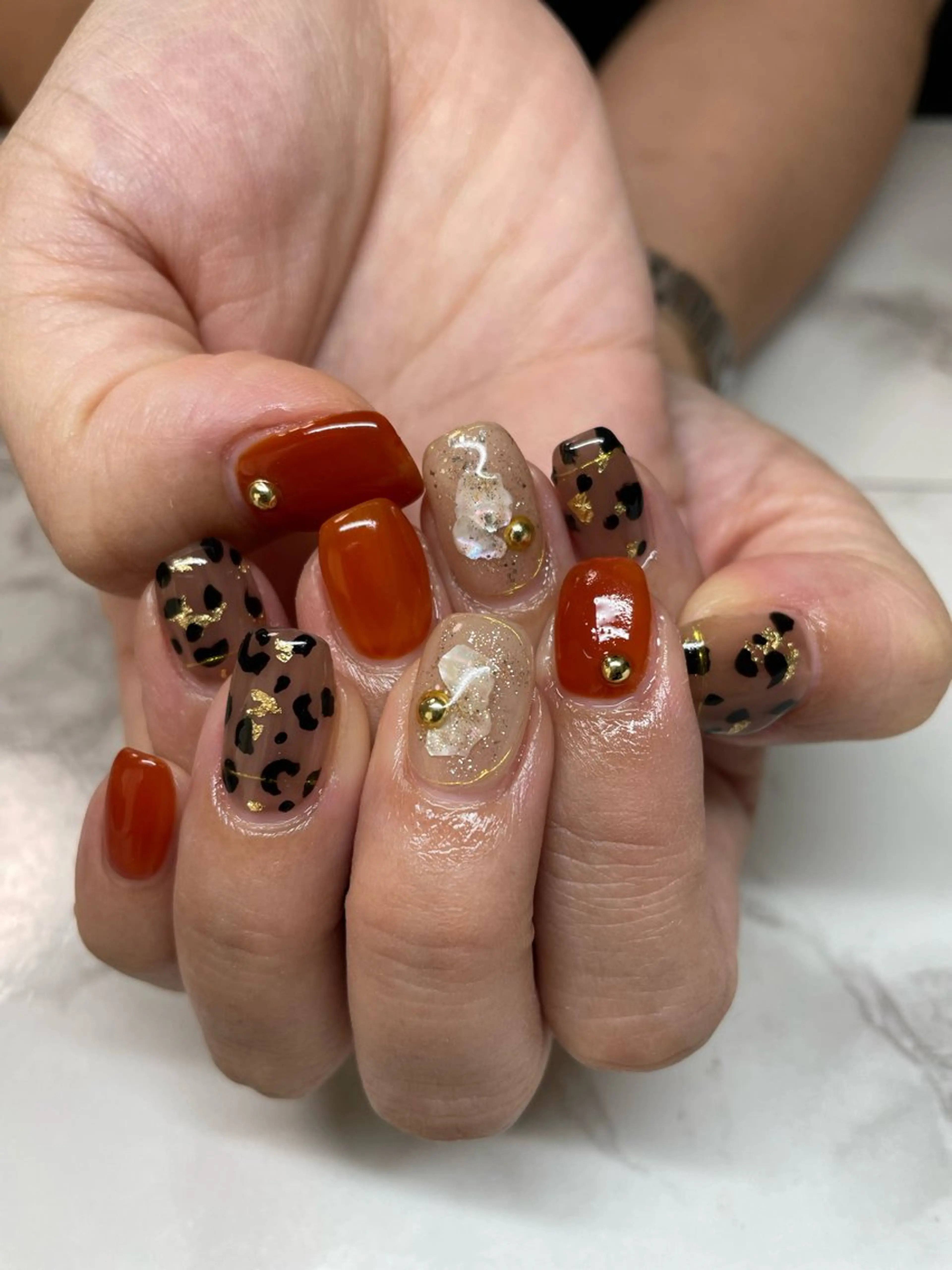 ミディアム Nail Salon Ｏｌｕ.のネイルデザイン