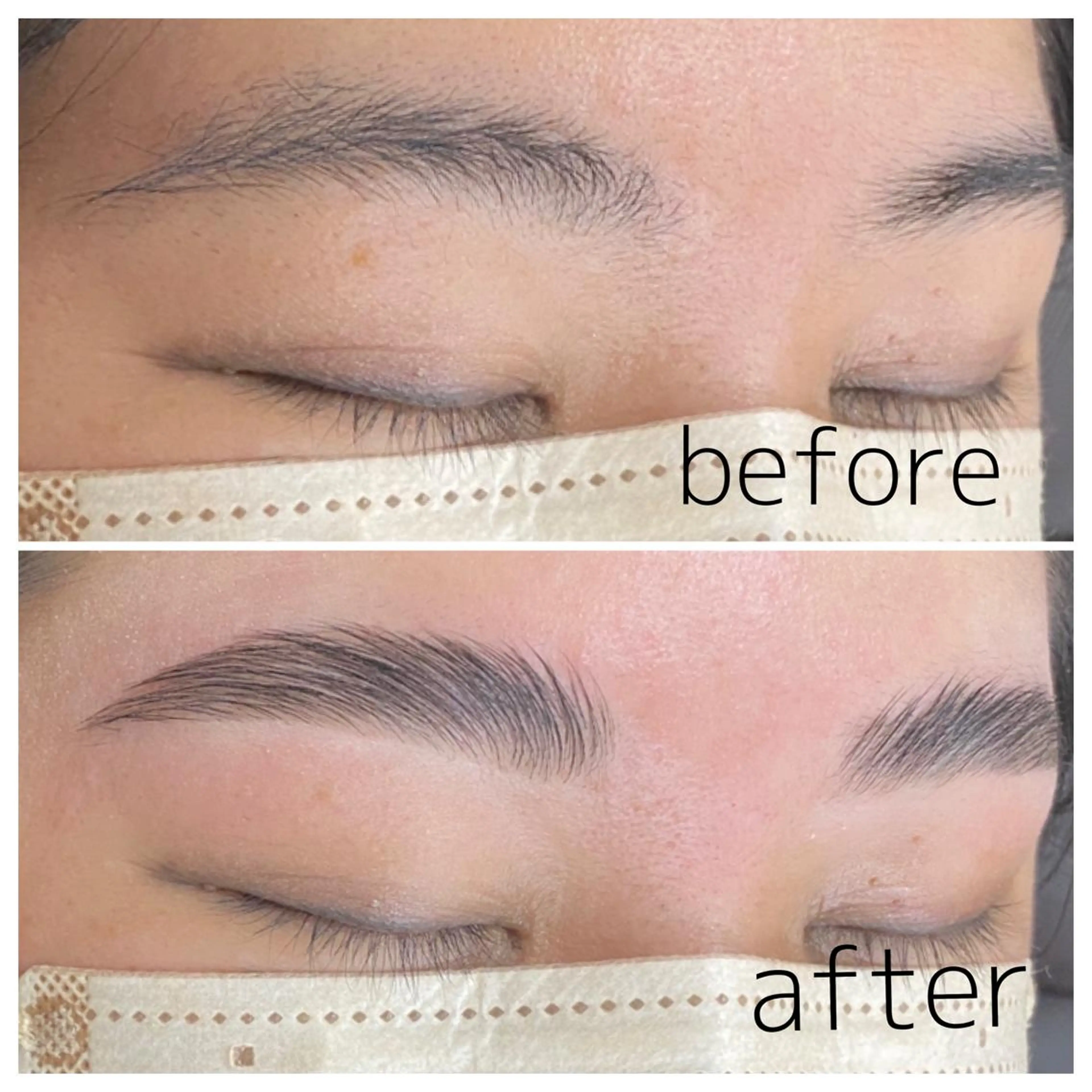 アイブロウ ハリウッドブロウリフト URI nail89所属・URI nail89の眉毛・アイブロウイメージ