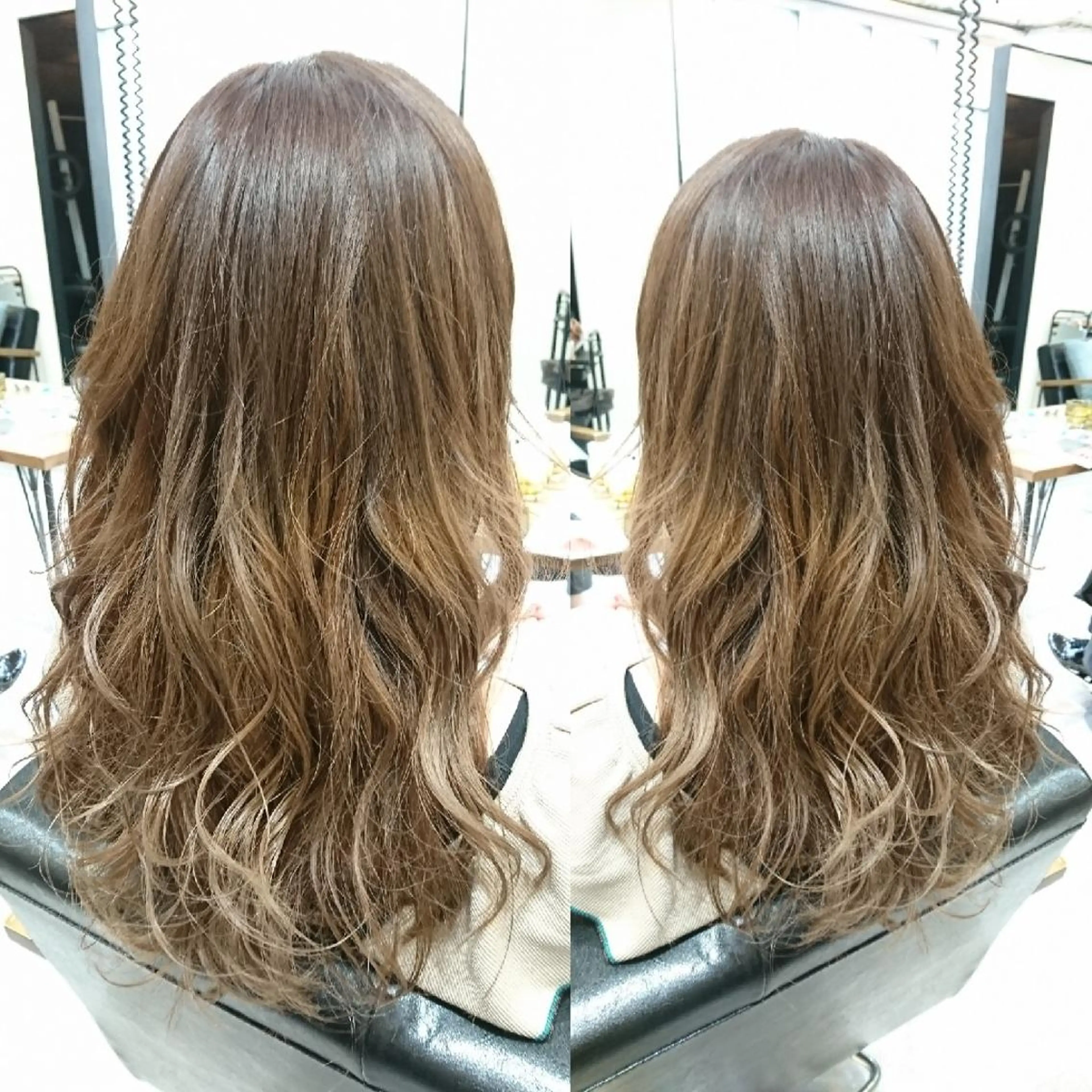 ロング カラー ヘアアレンジ ブリーチ グラデーションカラー イルミナカラー カット ヘアカラー ACROあべの店所属・艶カラー/インナー /グラデ/大西小百合のヘアスタイル